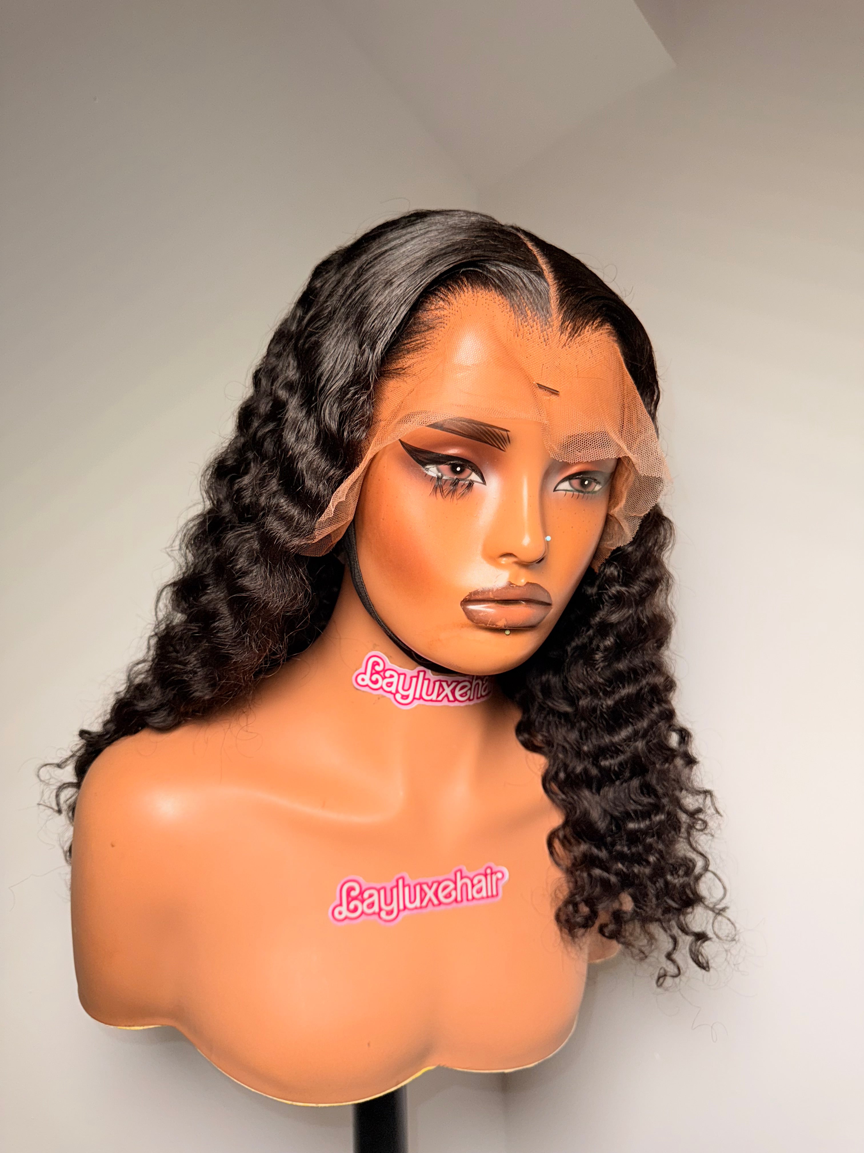 20” 13x4 virgin sdd Burmese curls 300g (new in)