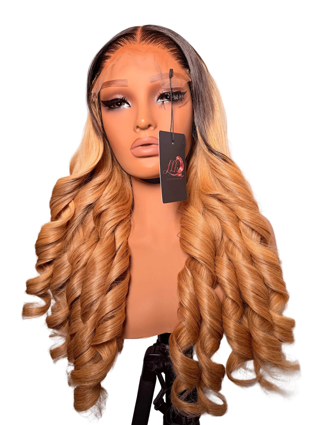 26” 5x5 lace dark root blonde Vietnamese bounce -300g (only by pre order)
