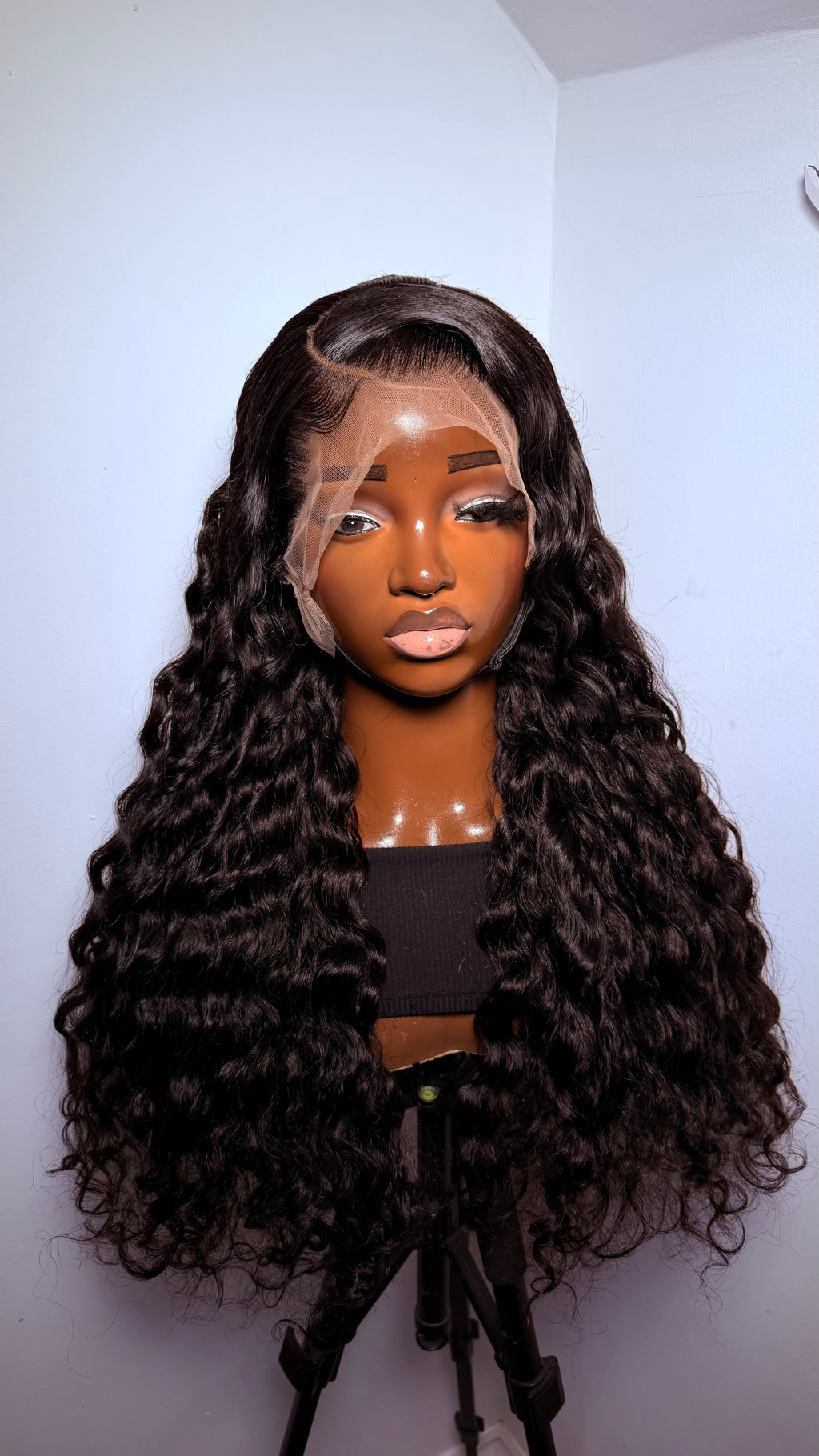 28” 13x4 Swiss lace deep wave 300 density ( pre/ order)