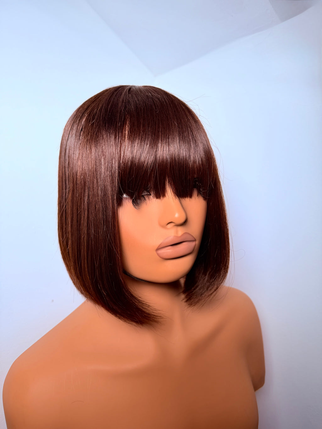 10” choco fringe bob