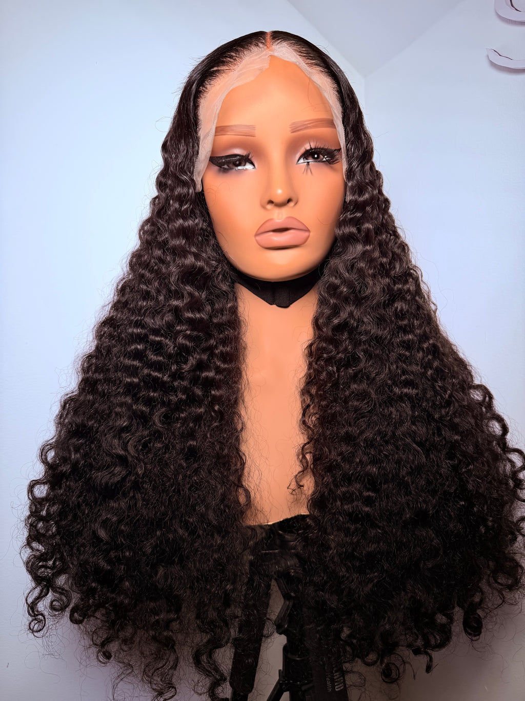 26” 13x4 lace front Jerry curls. Pre-bleached and pre styled ( pre order)