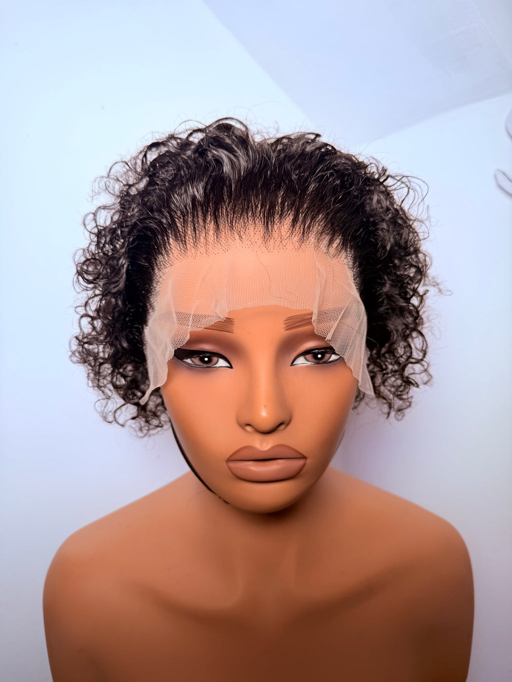 Work unit - Skull frontal pixie curls -( pre-order )