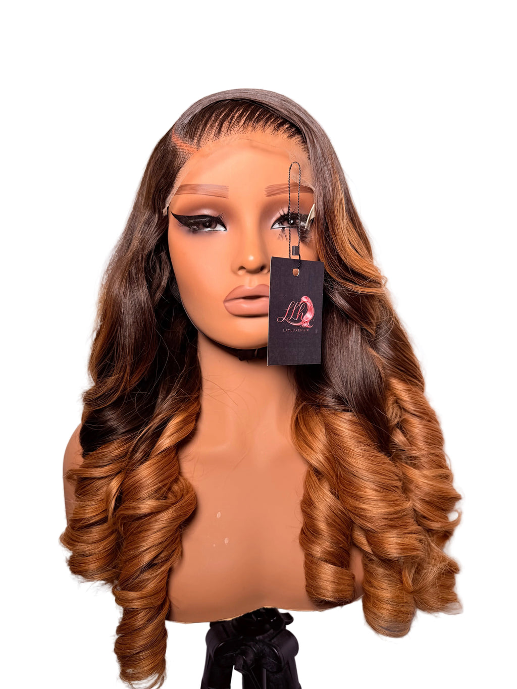 22” 6x6 lace front luxe layered two tone Vietnam bounce -300g (pre order)