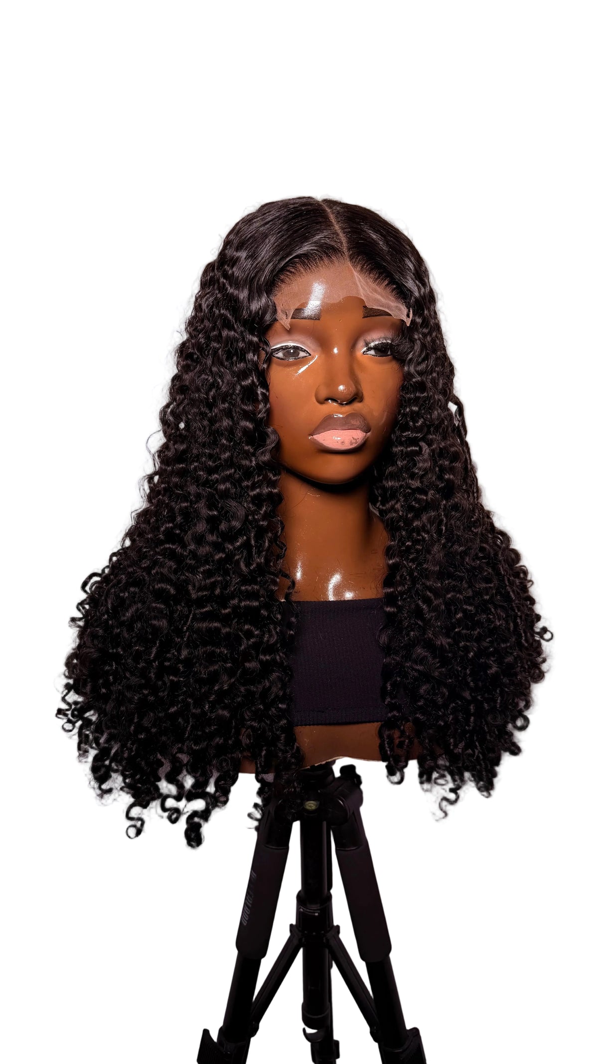 20” 5x5 luxe pixie curly 200 density