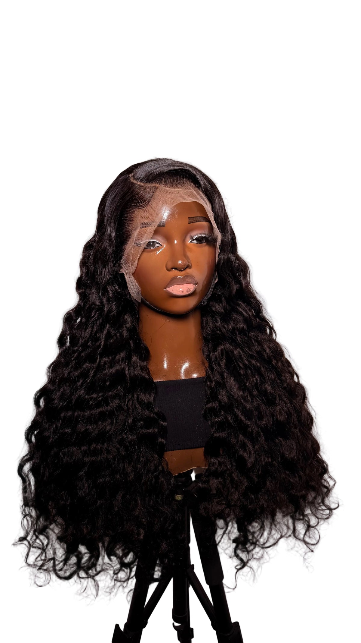 28” 13x4 Swiss lace deep wave 300 density ( pre/ order)