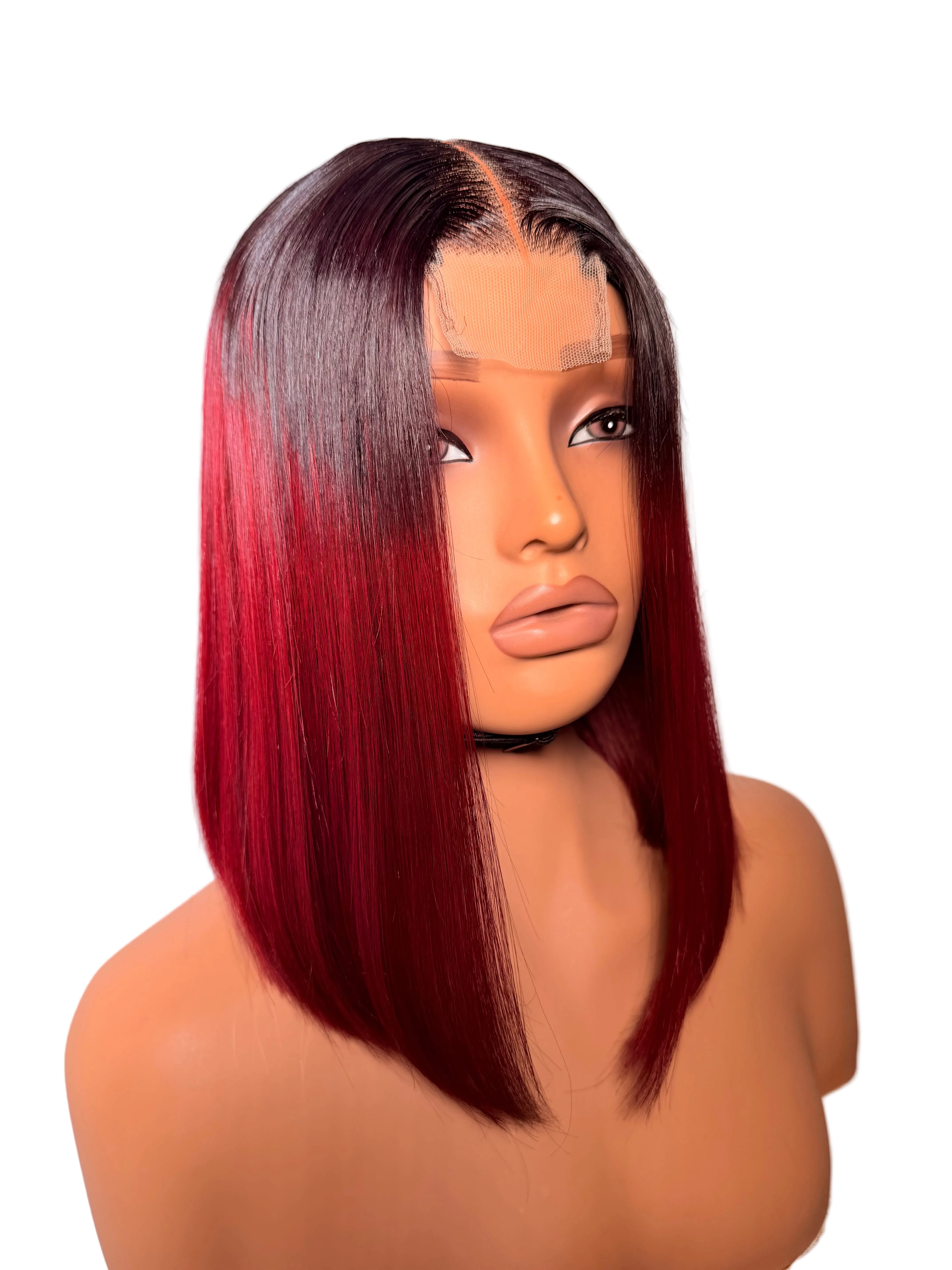 12” 2x4 dark root burgundy 250 density (pre order)