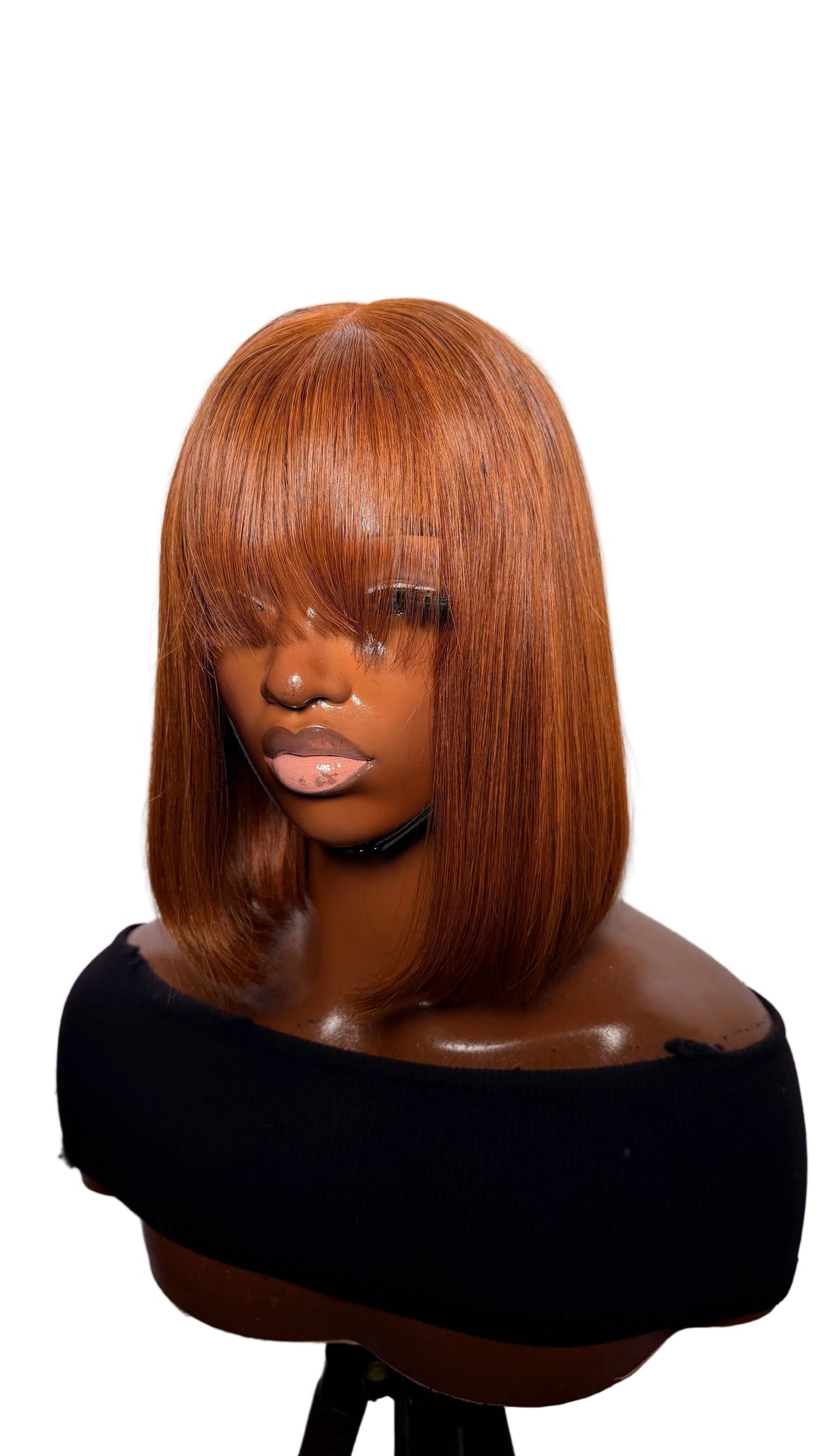 10” 2x6 lace front chestnut brown bobby fringe pre order