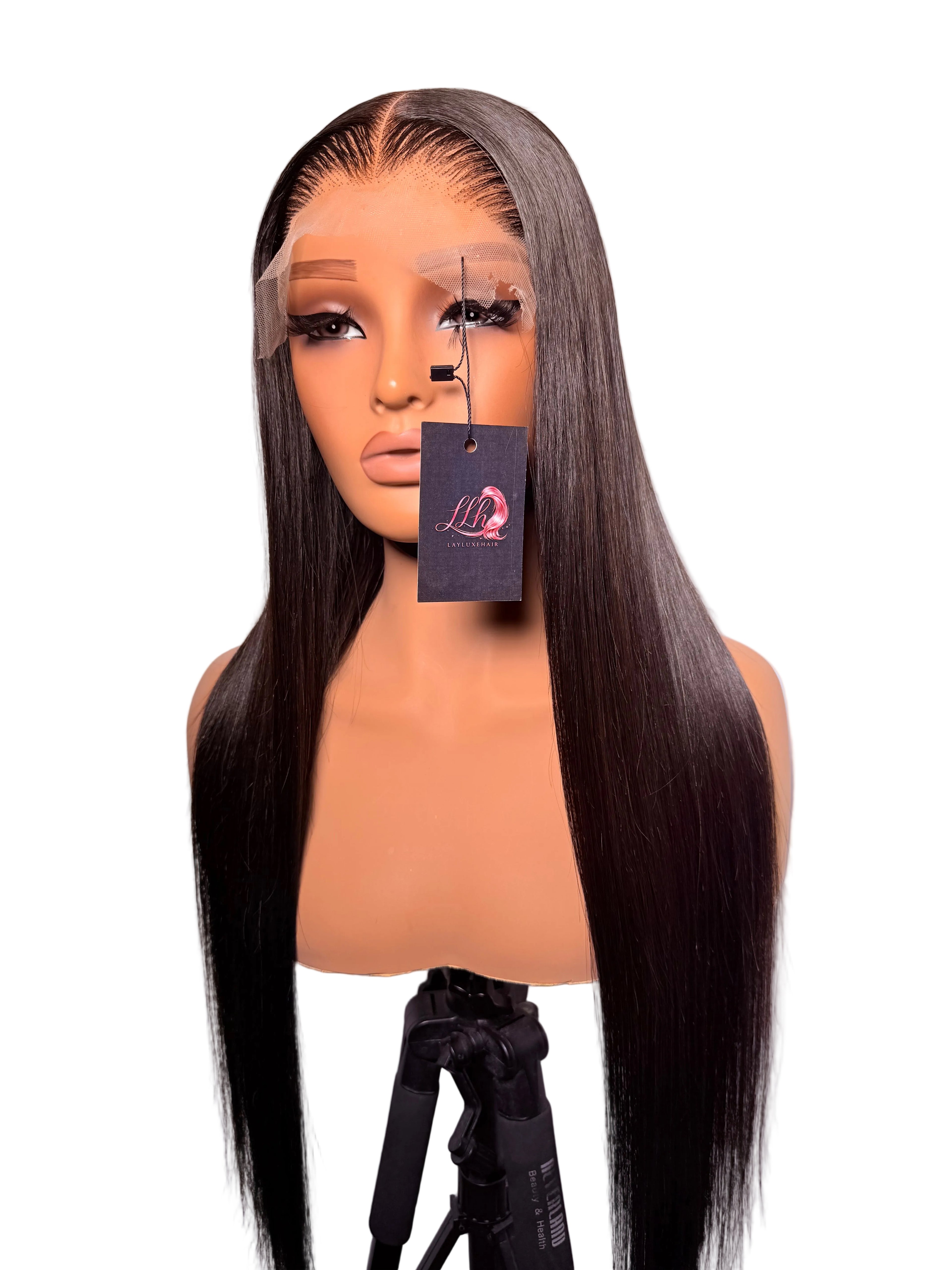 26” 5x5 lace front bonestraight-200g