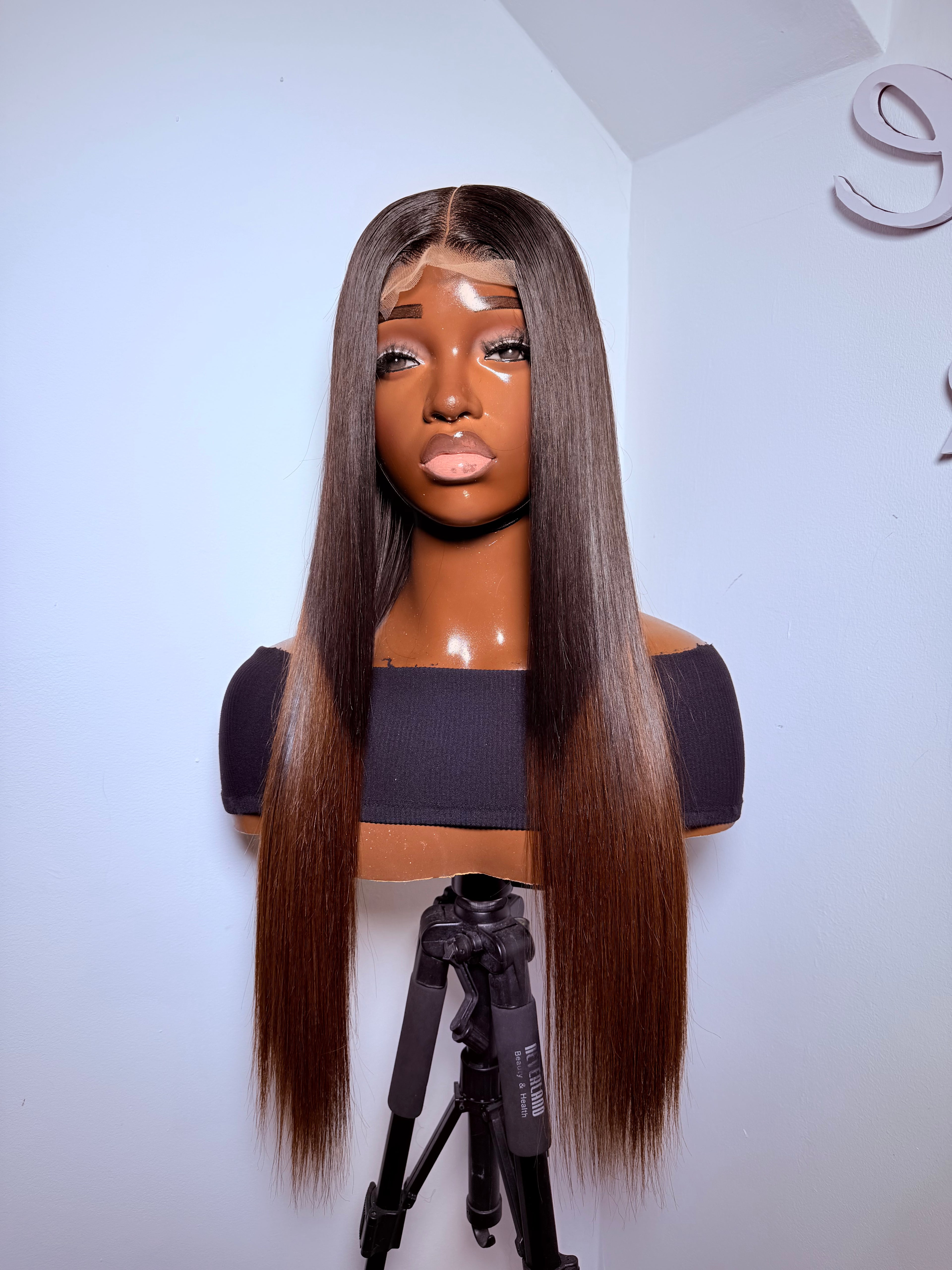 22” 2x6 Vietnamese two tone bonestraight -200g