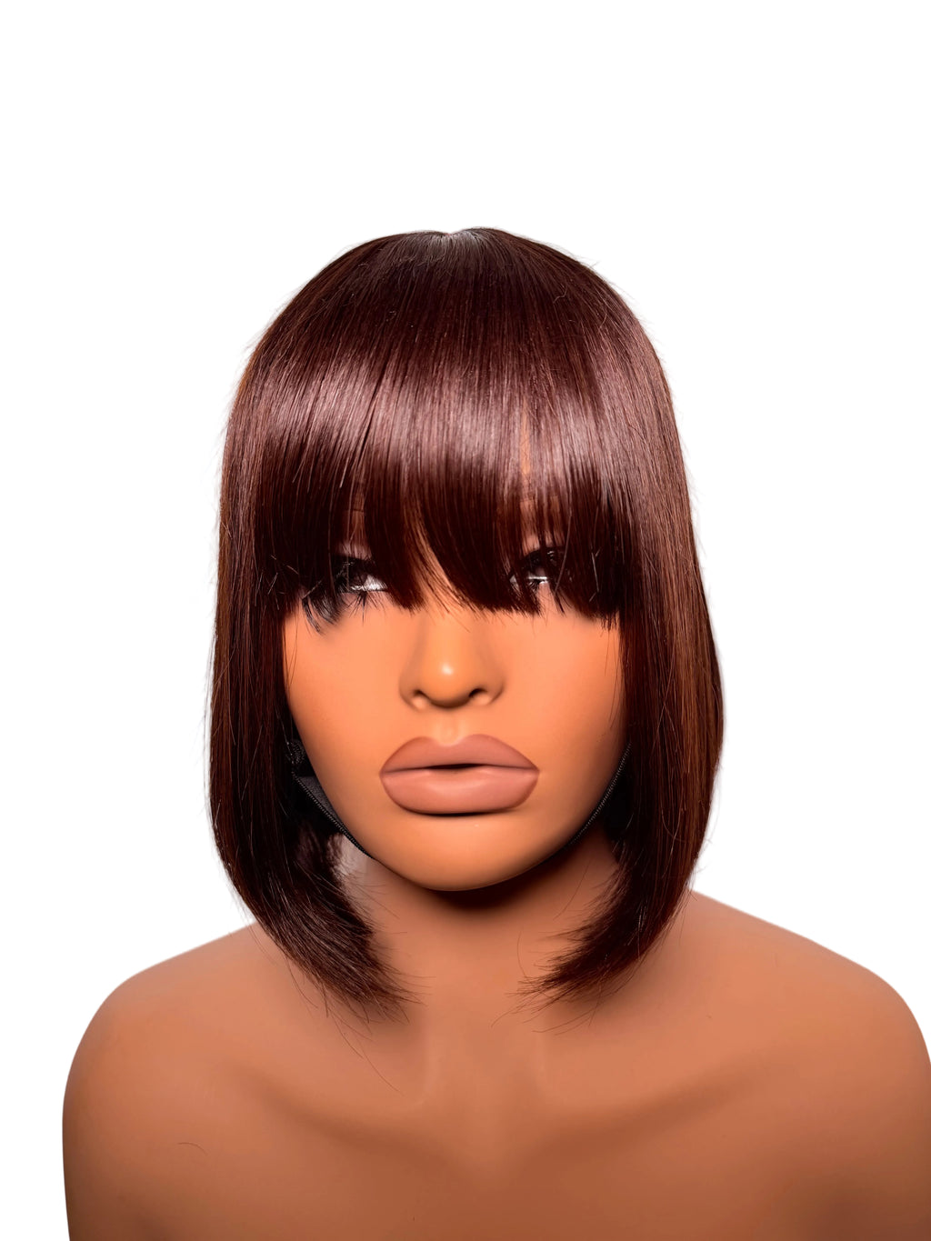 10” choco fringe bob