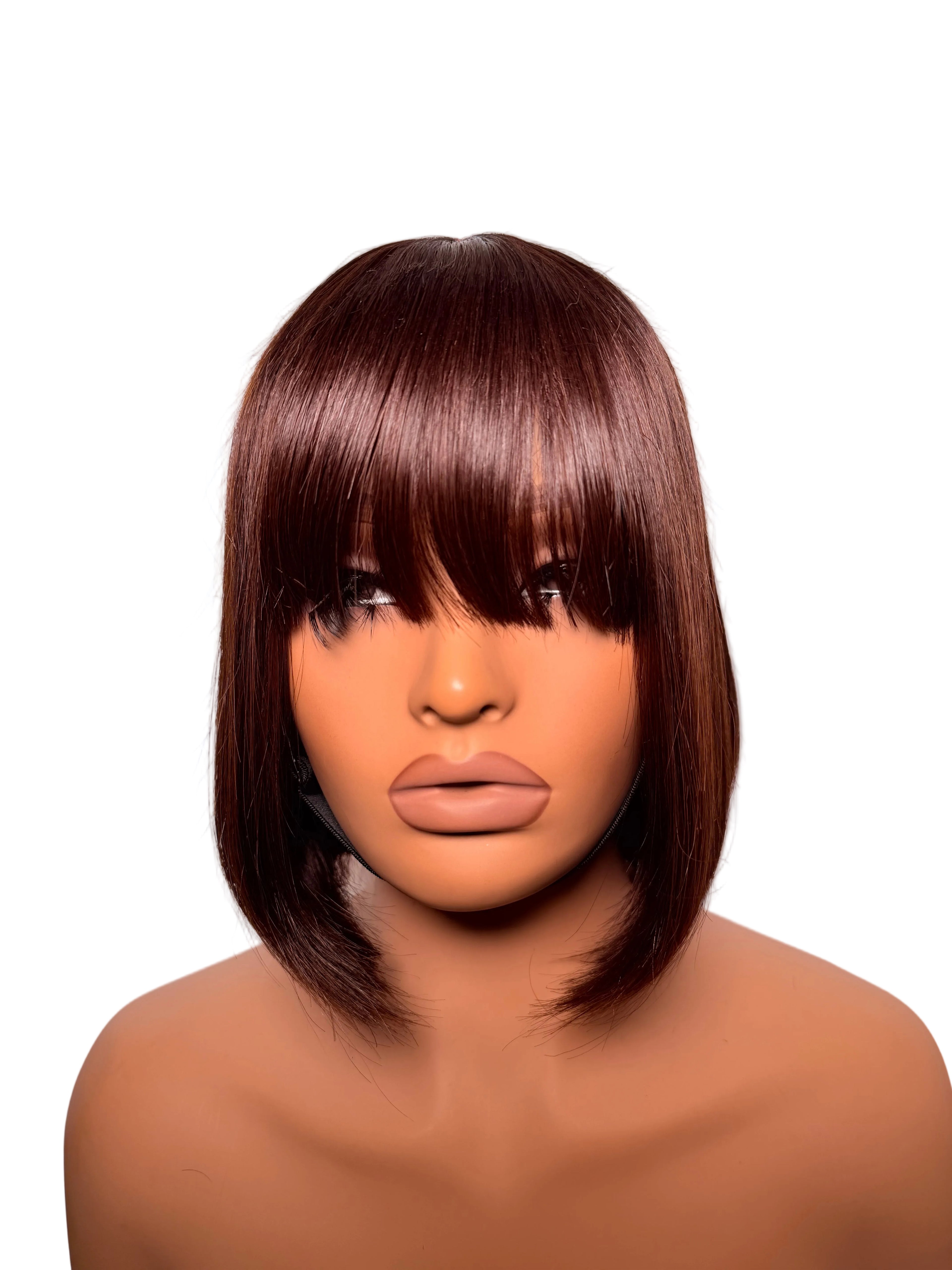 10” choco fringe bob