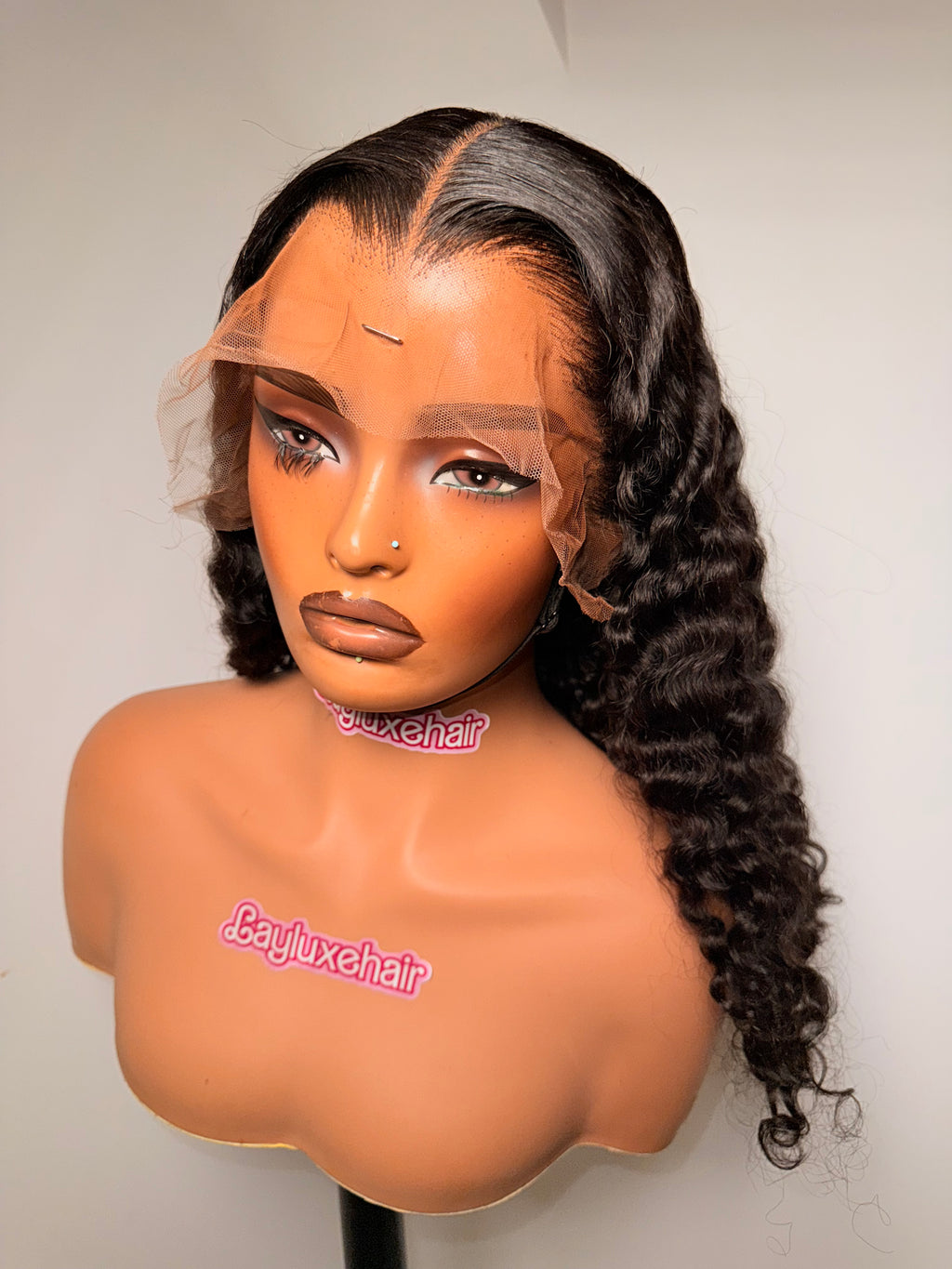 20” 13x4 virgin sdd Burmese curls 300g (new in)