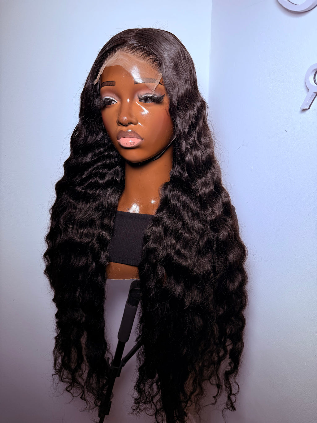 34” 5x5 lace front loose deep wave 300 density (pre- order)