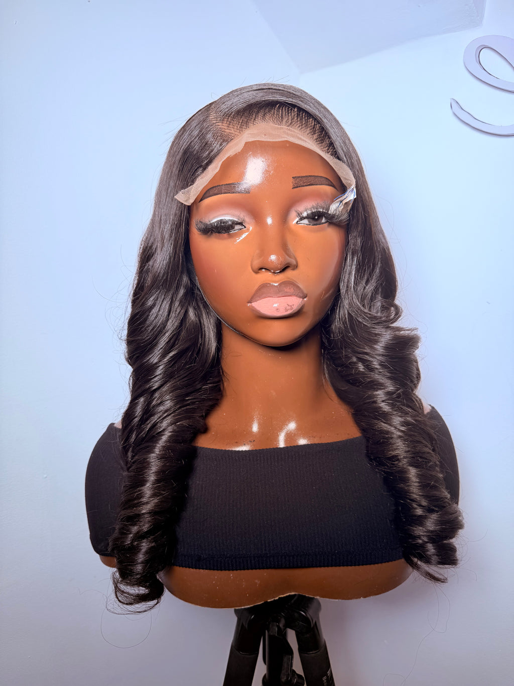 20” 5x5 lace front Vietnamese bounce 300g