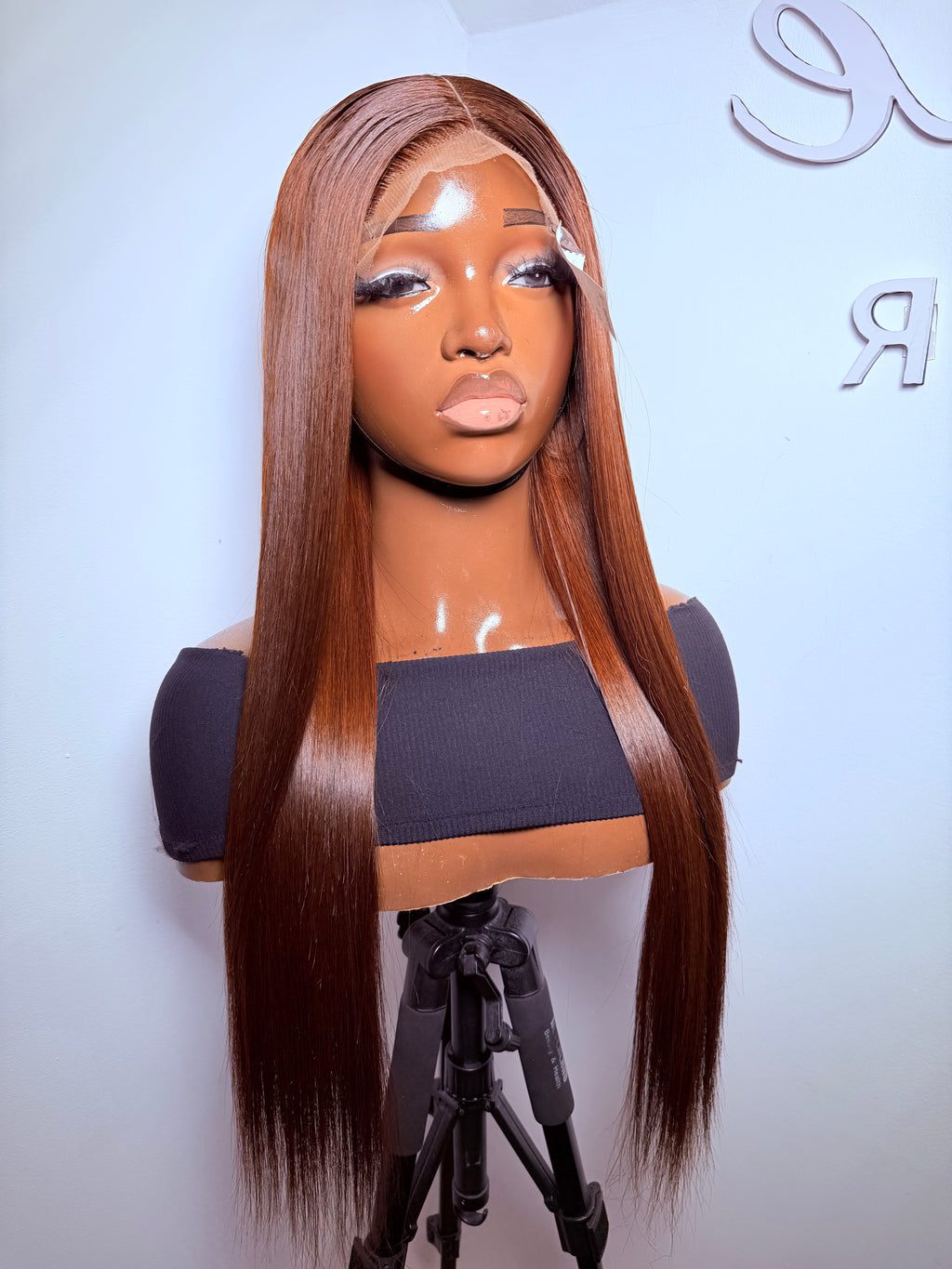 New collection - 22” 5x5 Swiss lace Vietnamese brown bonestraight 245g (pre -order)