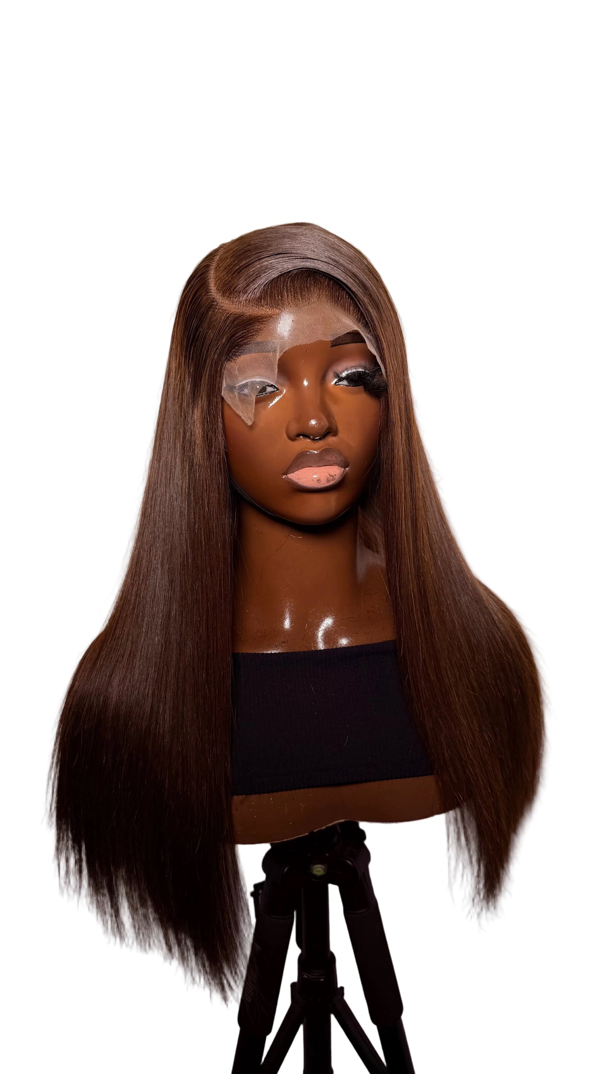 20” 5x5 Swiss lace brown Vietam bonestraight 200 density( pre order )