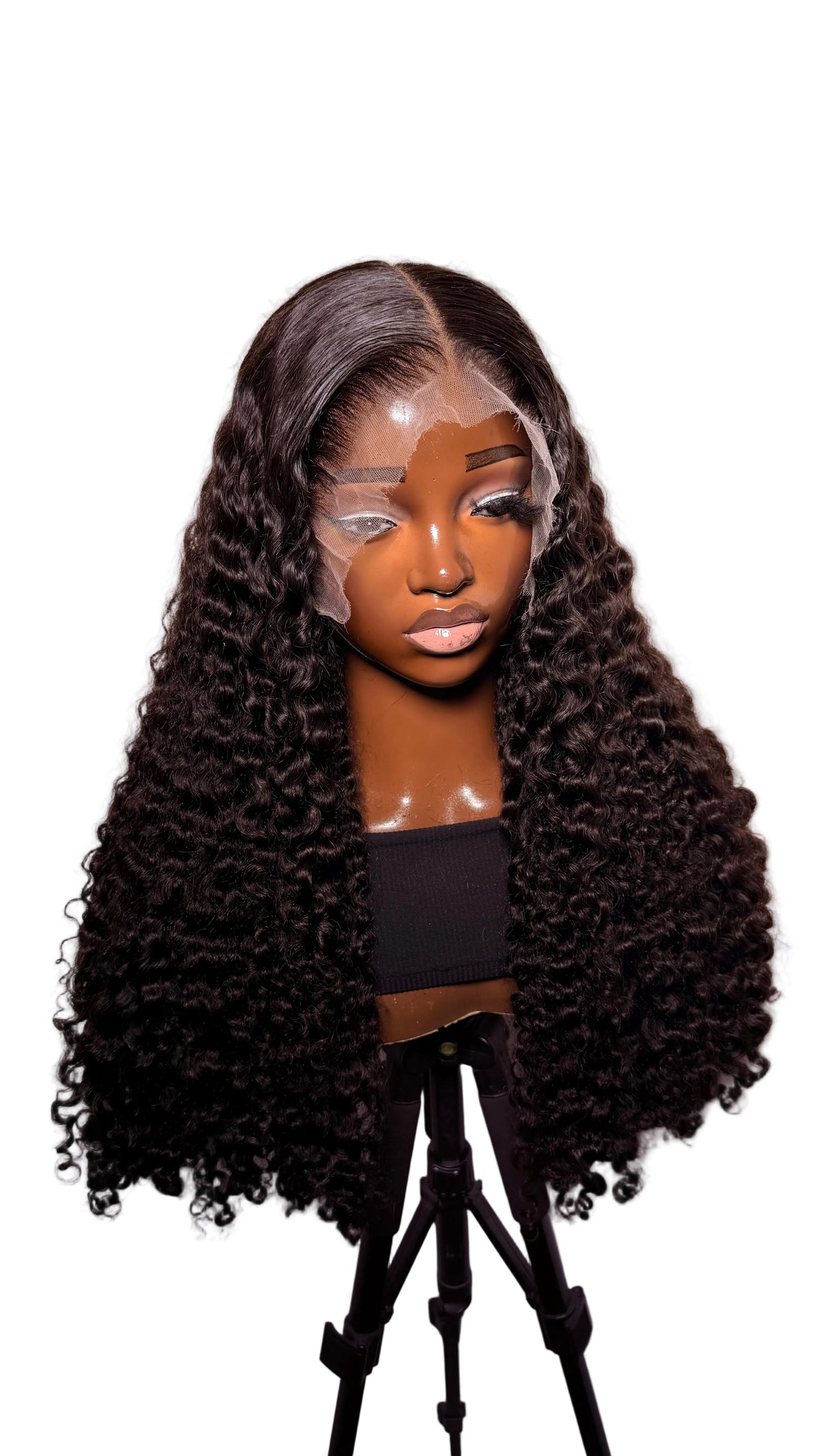 24” 13x6 HD Burmese curly 300 density (pre order )
