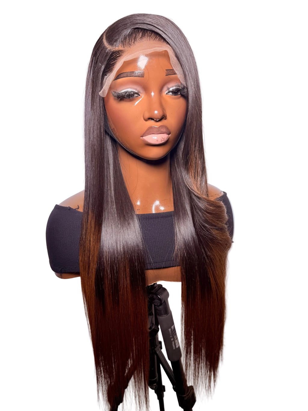 24” 5x5 Vietnamese bonestraight brown tip 250 grams