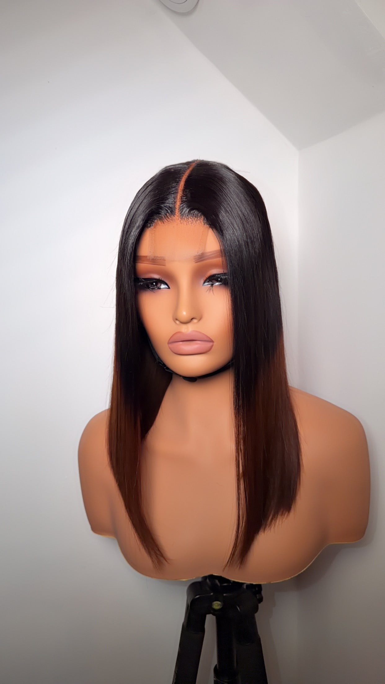 10” 2x6 double drawn ombre  bob