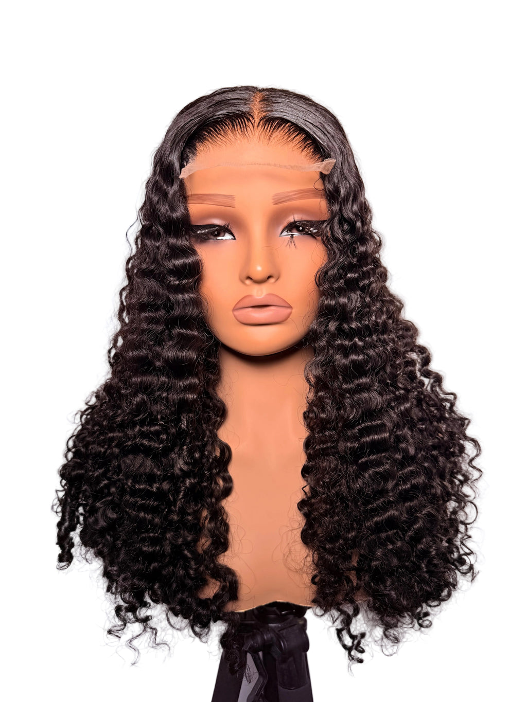 20” 5x5 lace front luxury pixie curls. (Pre-bleached, pre-styled & pre-plucked) 200 grams