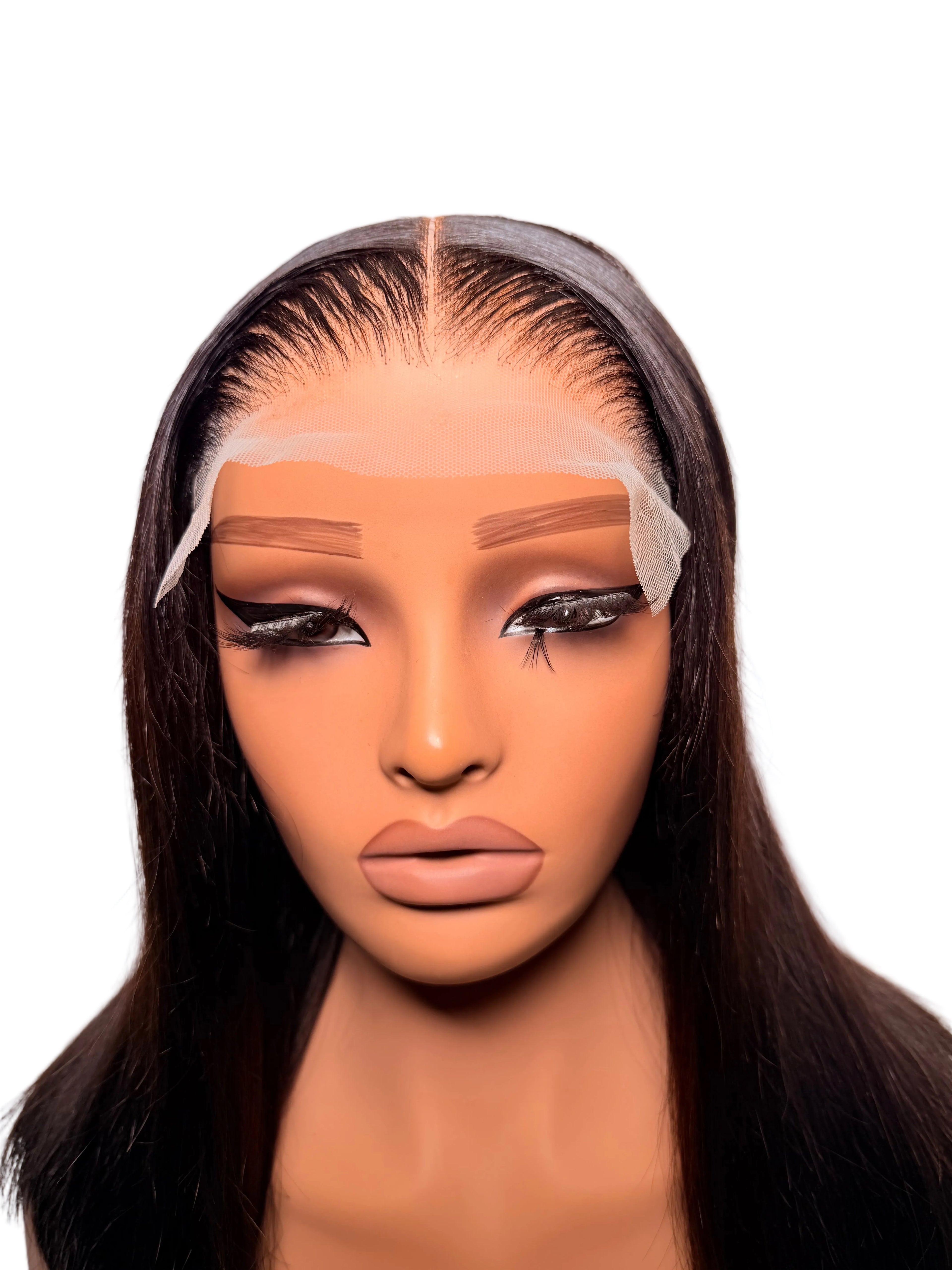 14” 5x5 lace front bob (350 density)