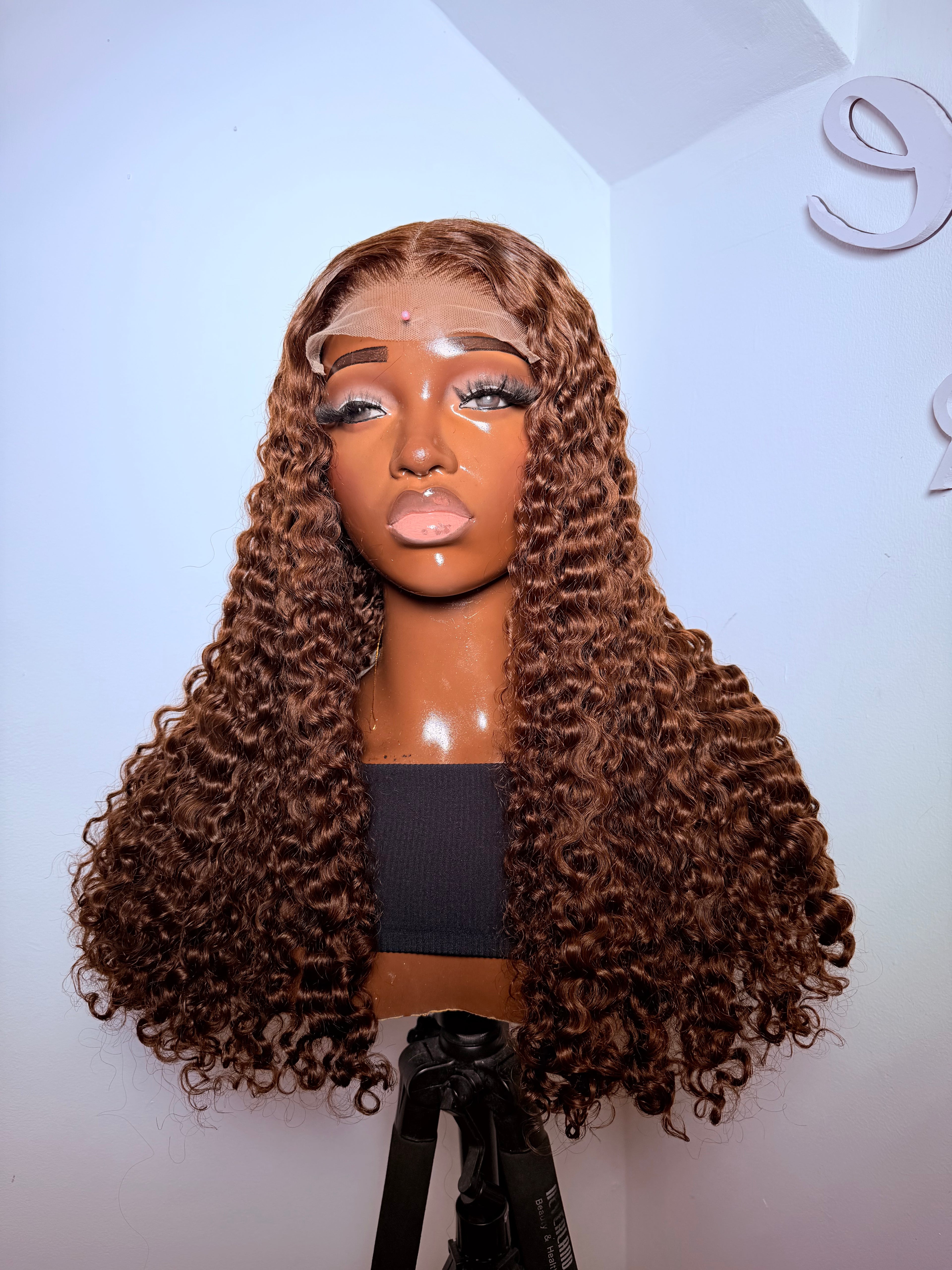 New collection- 24” 5x5 Swiss lace Burmese curls 300g (pre order)