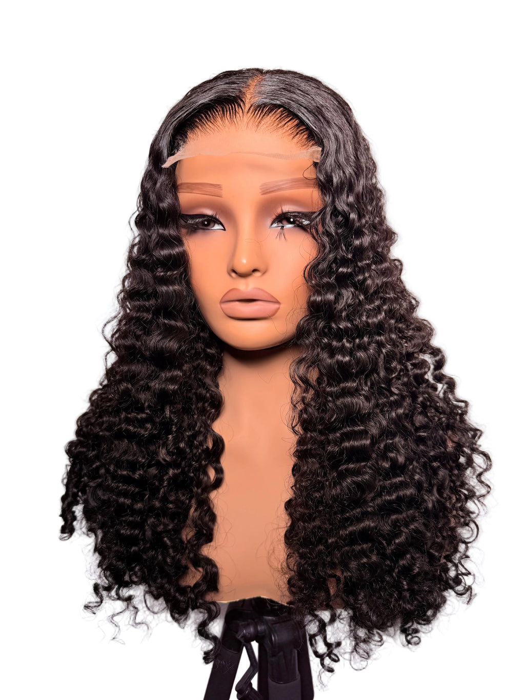 20” 5x5 lace front luxury pixie curls. (Pre-bleached, pre-styled & pre-plucked) 200 grams