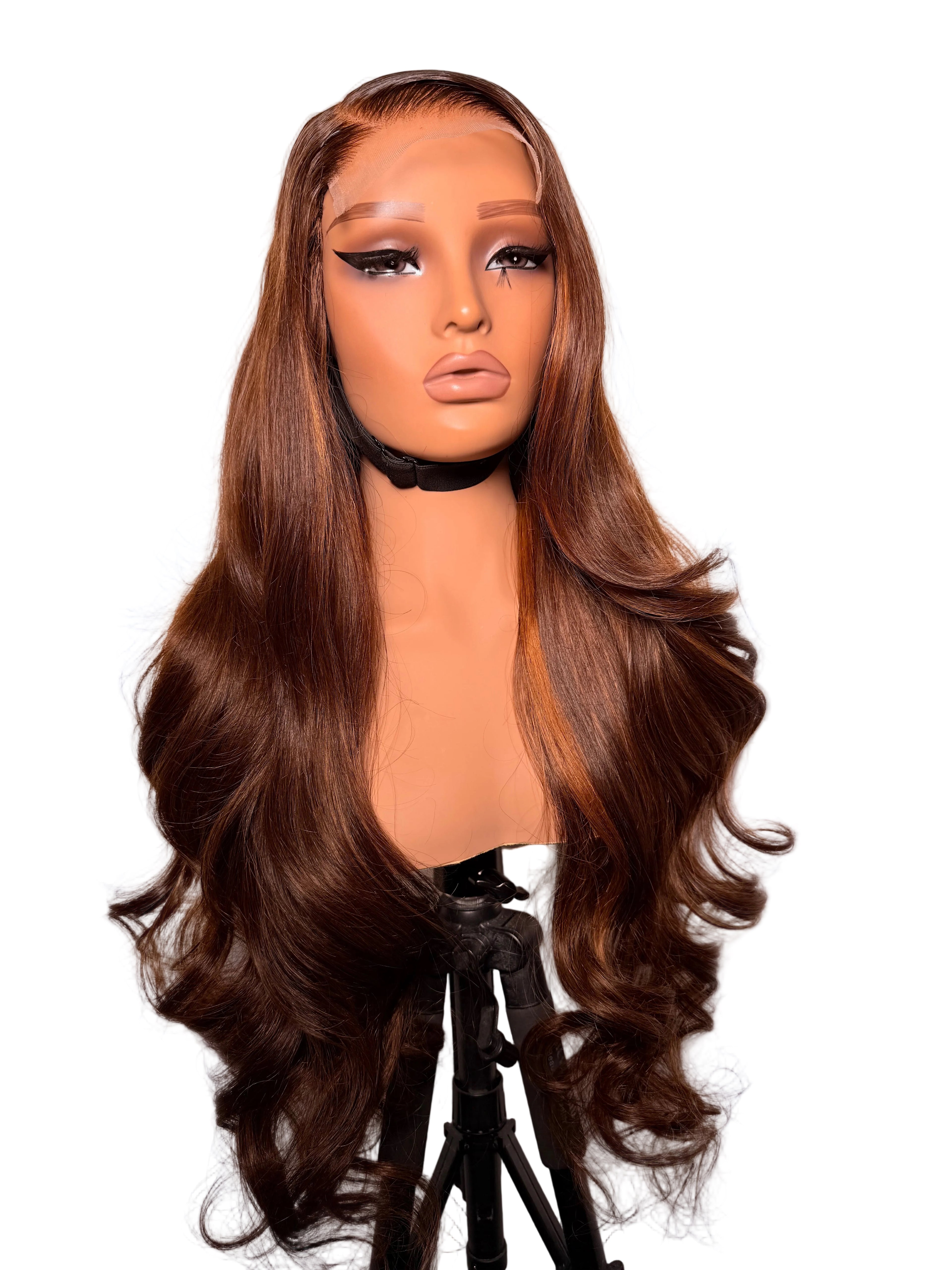 30” 5x5 lace front piano bouncy 300g (pre order)