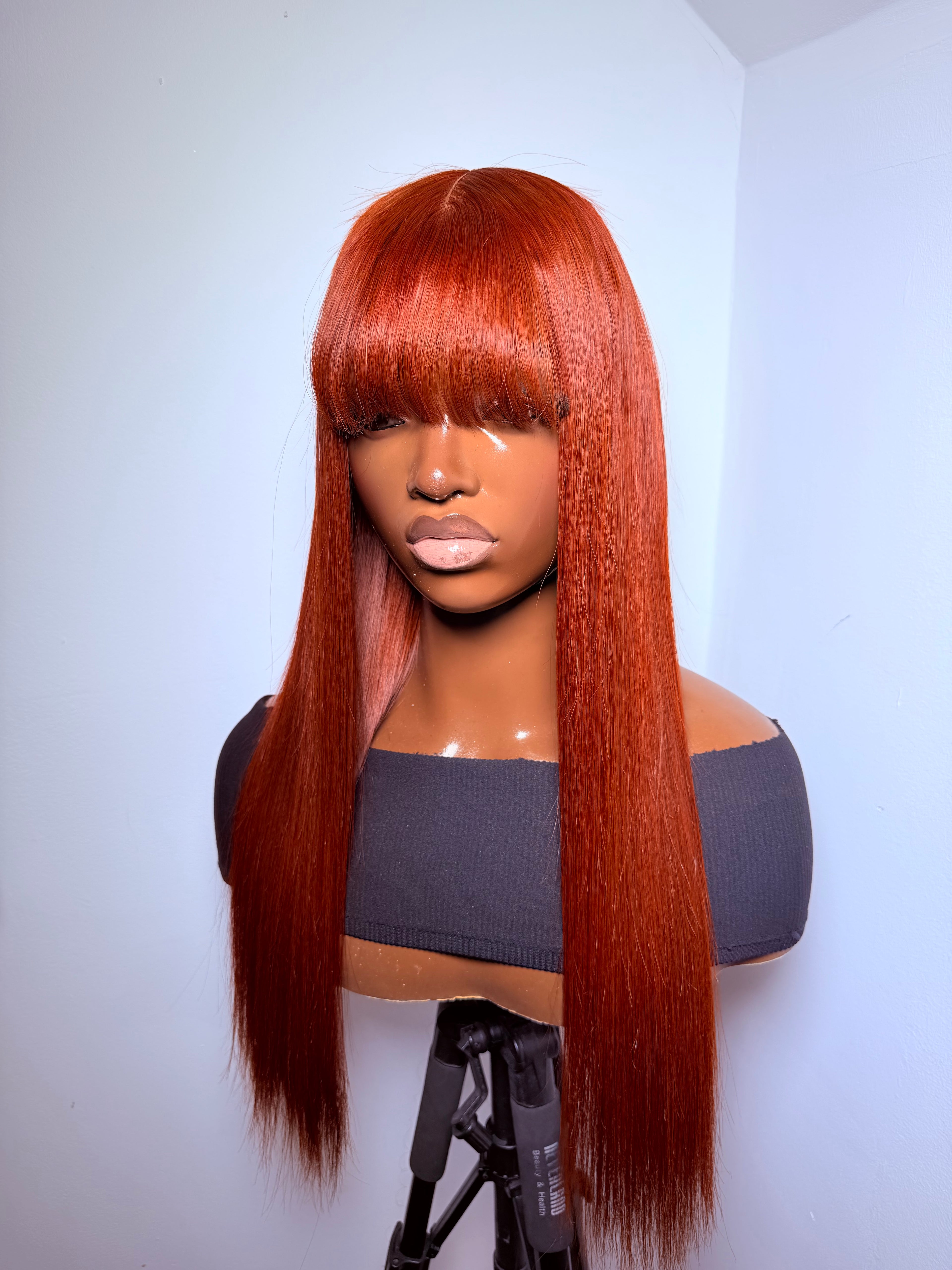 20” 2x6 fringe Carjun bonestraight -200g (pre order )