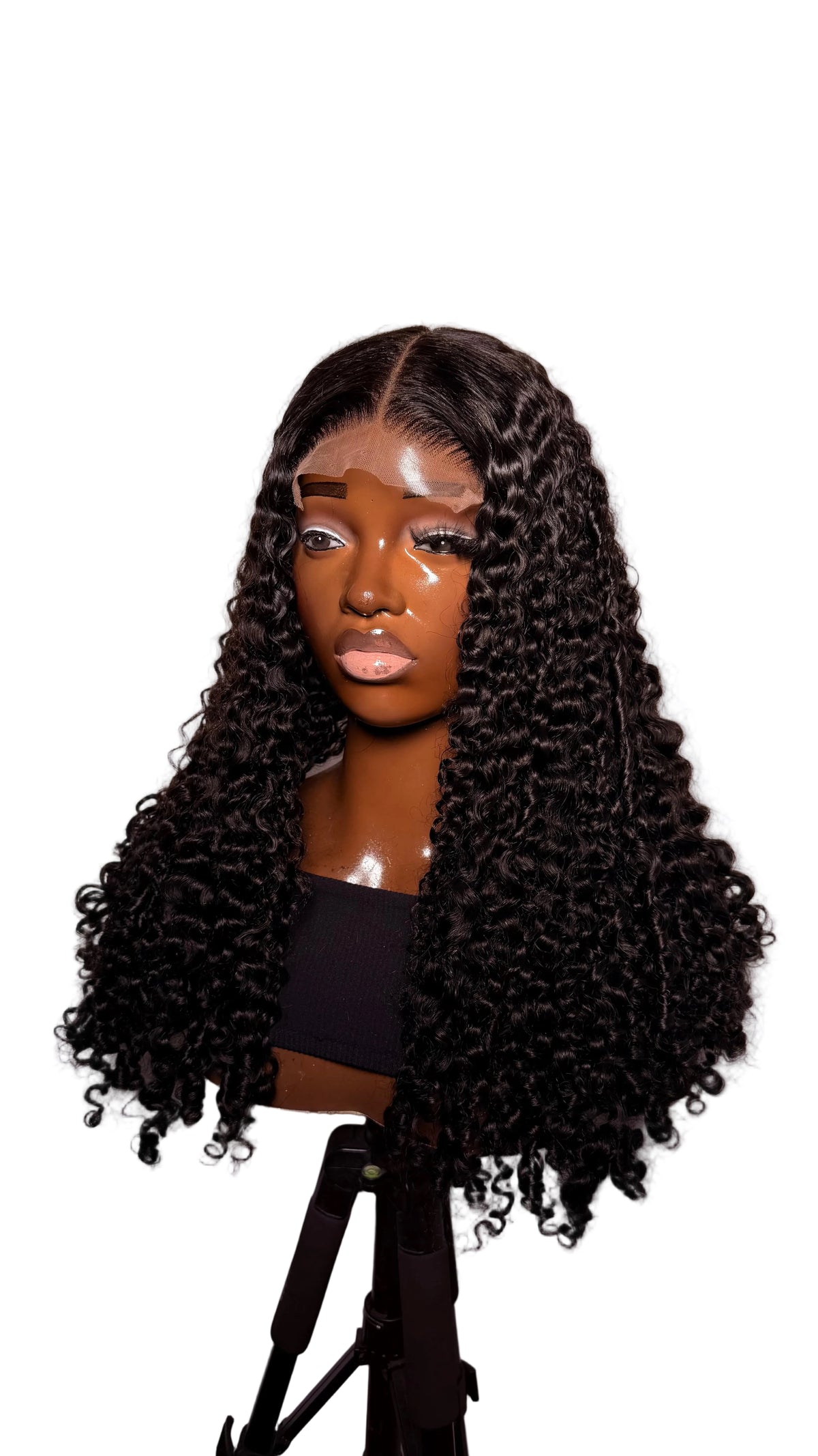 20” 5x5 luxe pixie curly 200 density