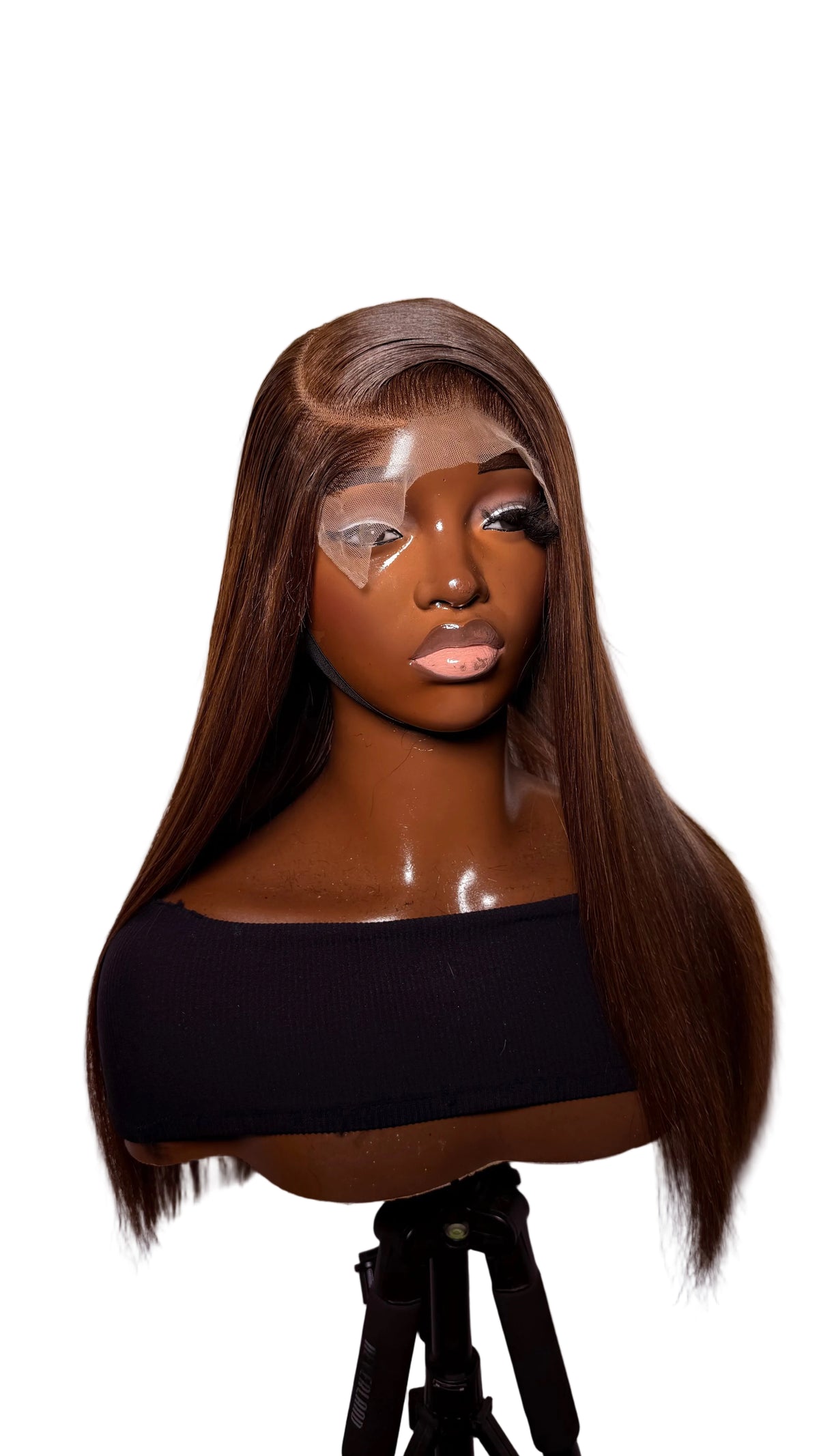 20” 5x5 Swiss lace brown Vietam bonestraight 200 density( pre order )
