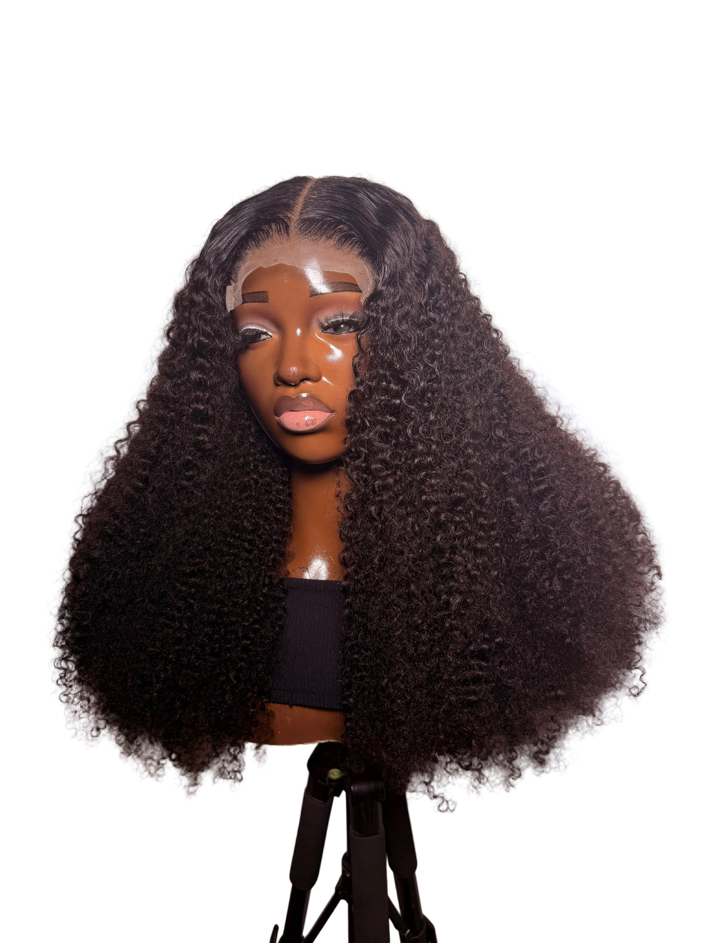 24” 5x5 Afro kinky curly 300 density