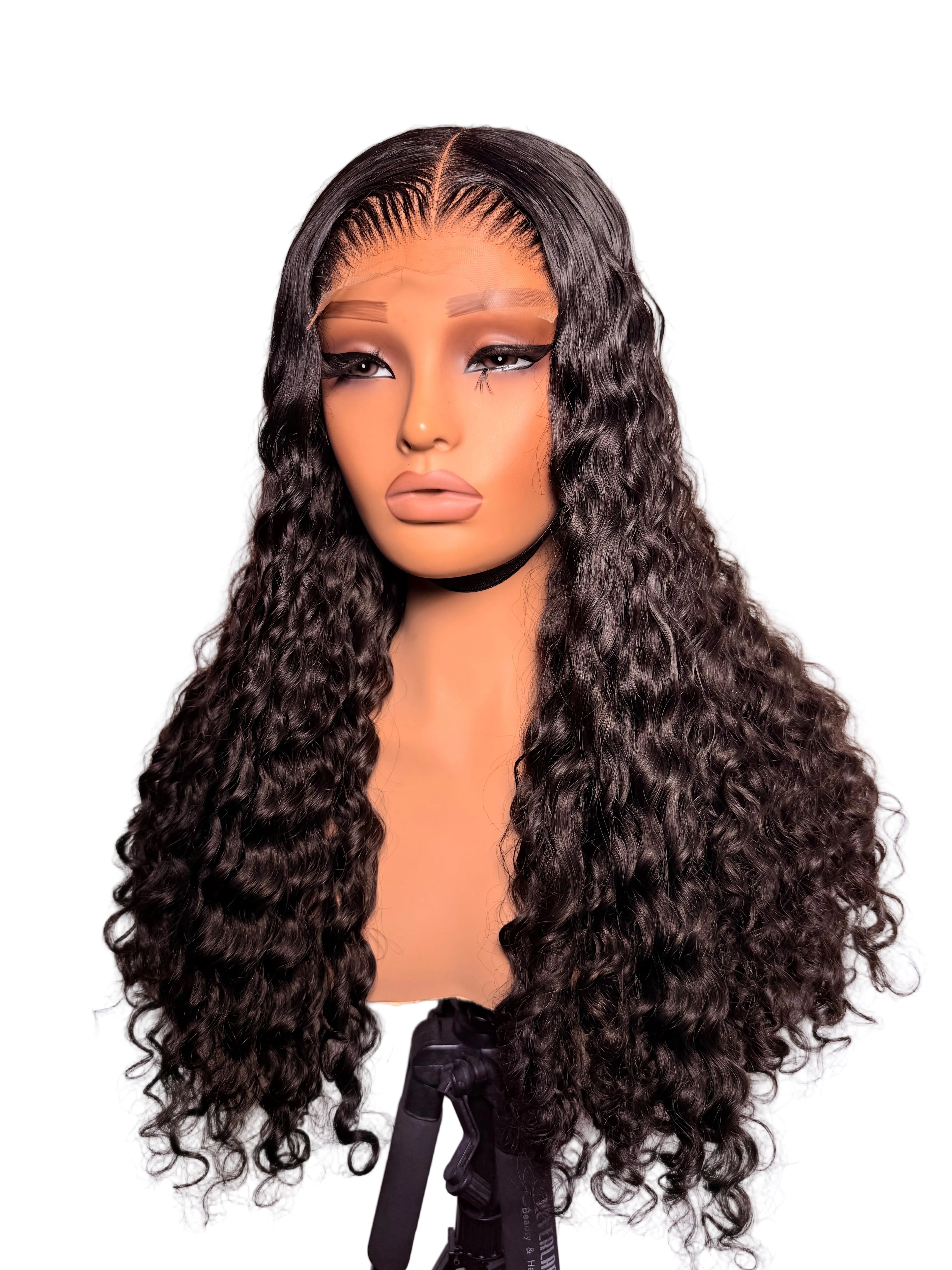 20” 5x5 lace front luxury deep wave -300g. (Very thick and voluminous) (pre-order )