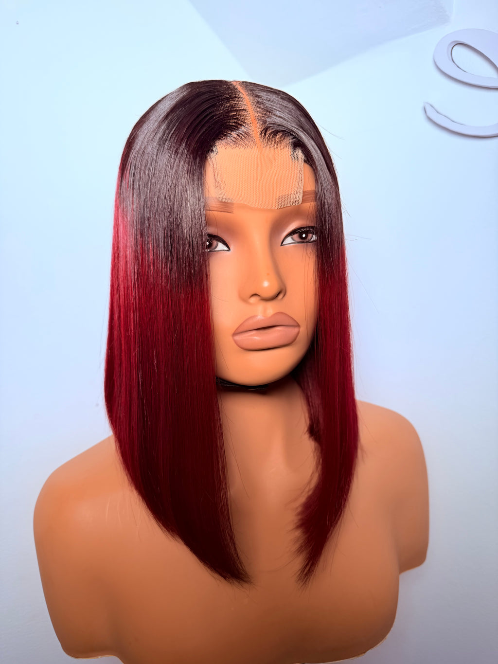 12” 2x4 dark root burgundy 250 density (pre order)