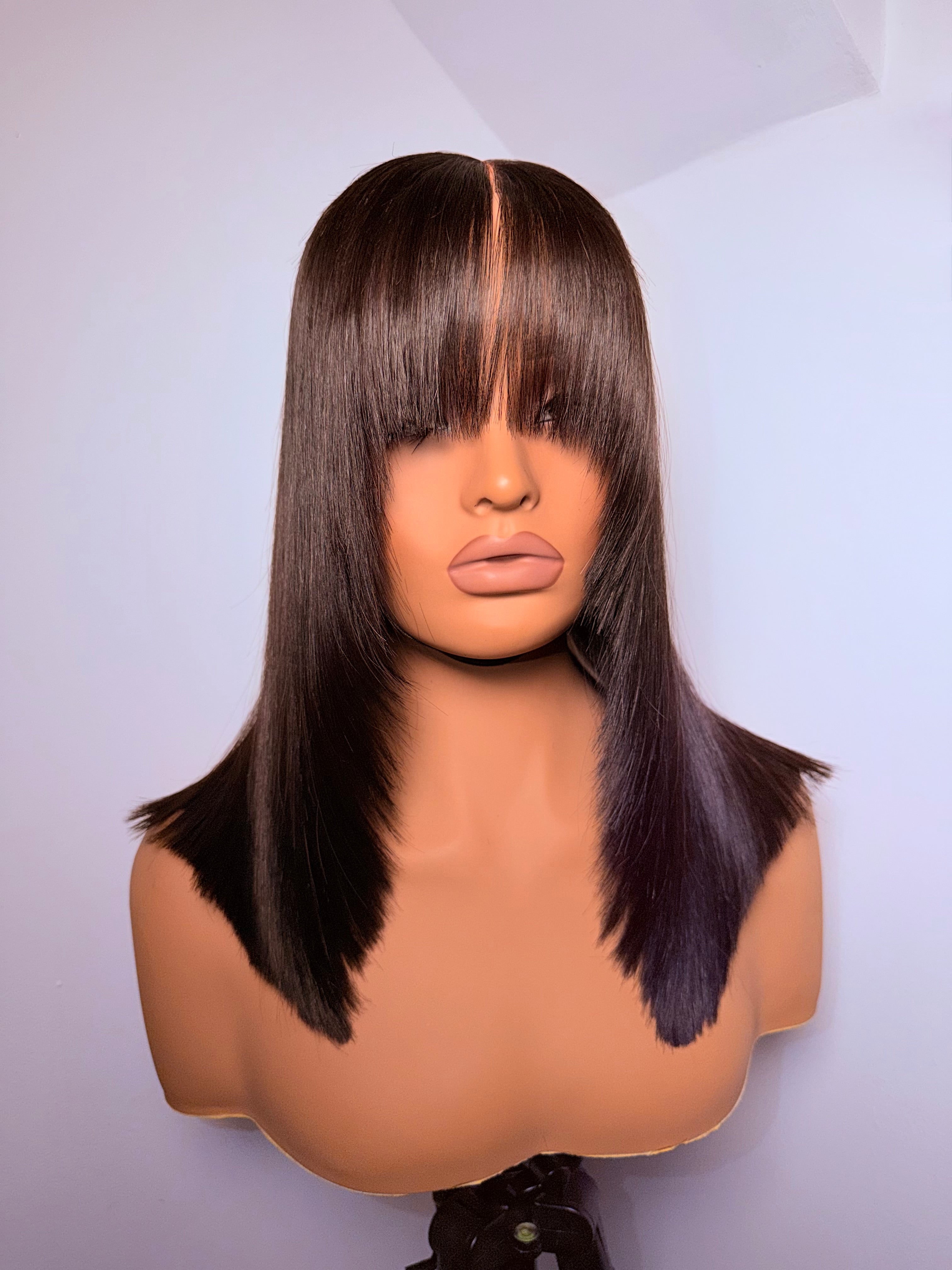 14” fringe Lucy bone straight (pre order)