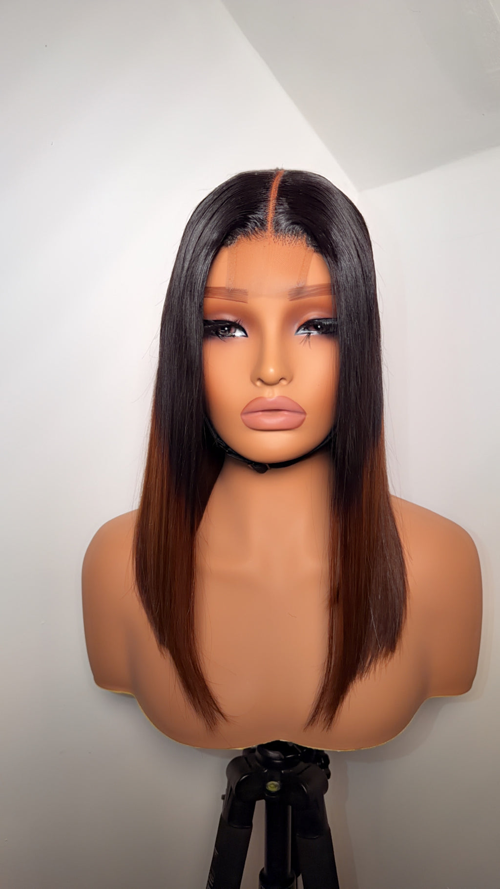 10” 2x6 double drawn ombre  bob