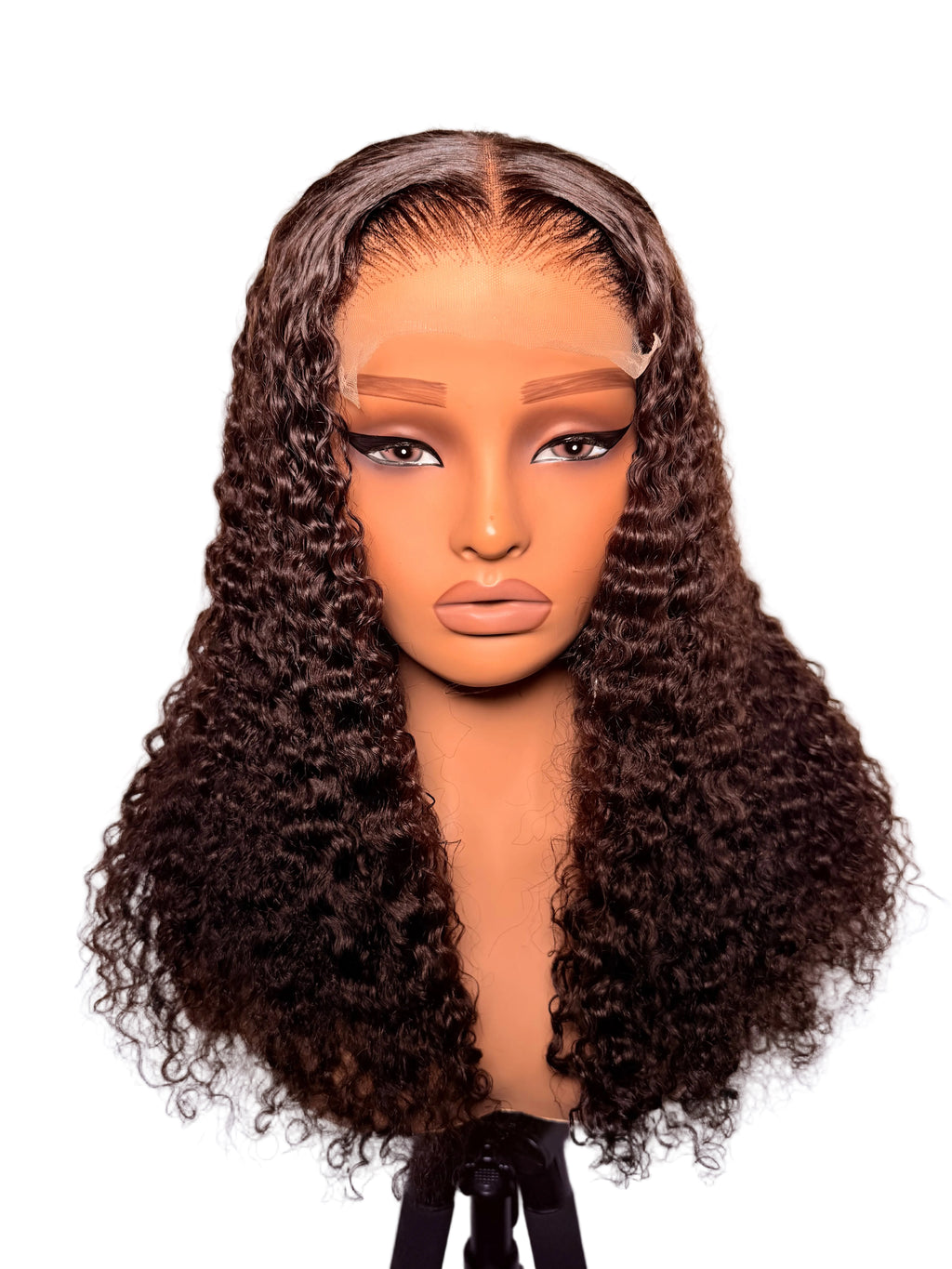 Sales- 22” 5x5 dark brown Burmese curls