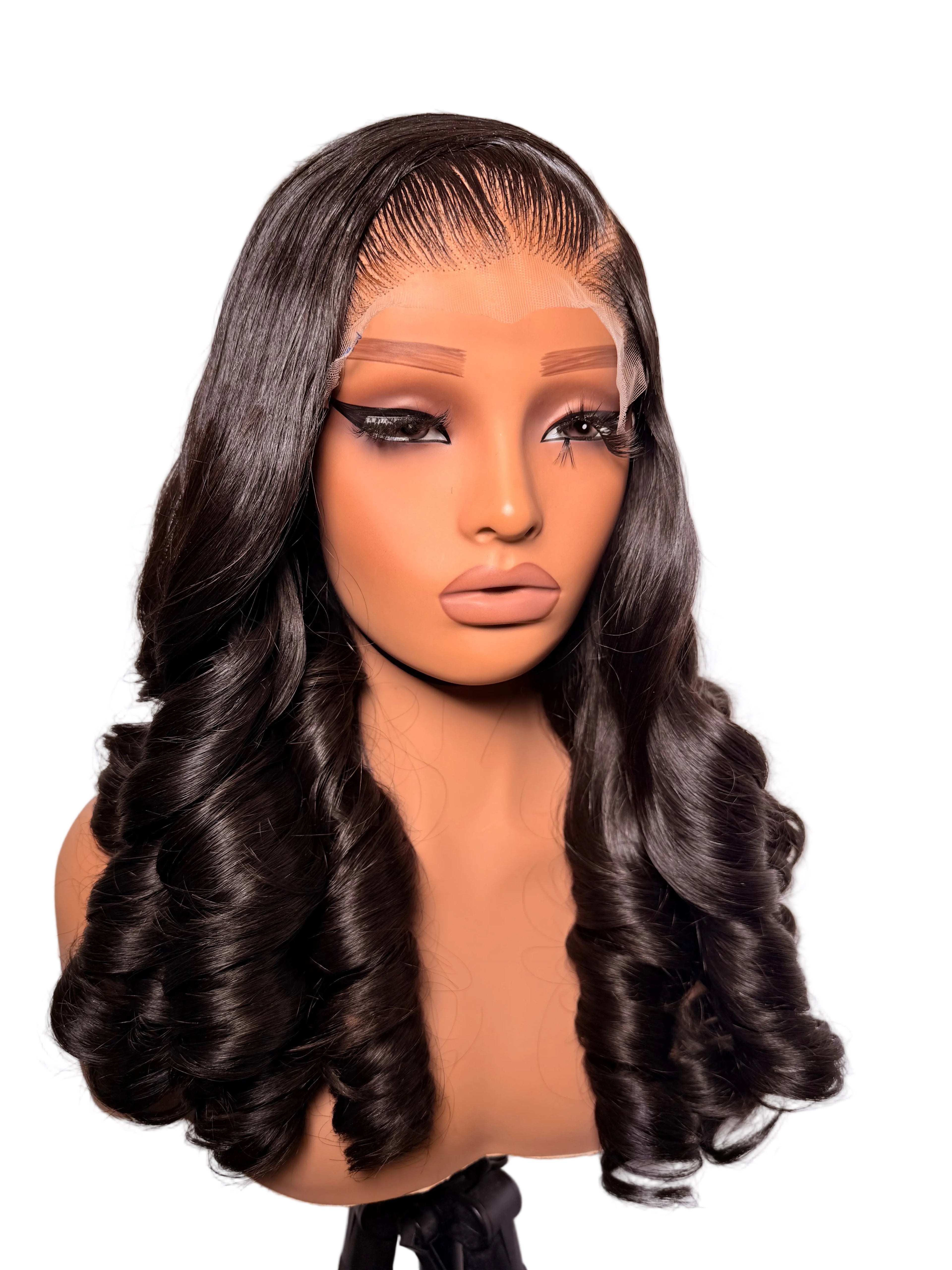 24” 6x6 LUXURYVietnamese bounce 320g
(Pre-bleached, pre plucked, pre styled)