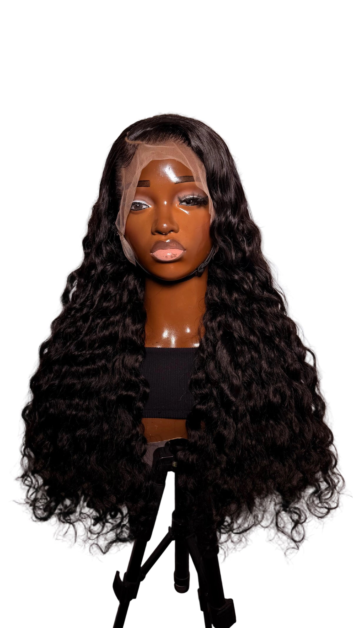 28” 13x4 Swiss lace deep wave 300 density ( pre/ order)