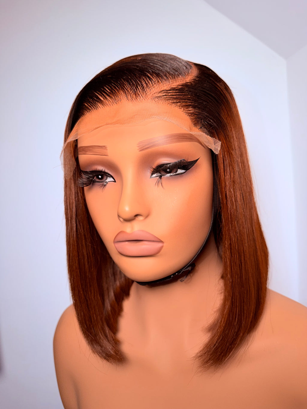 10” 5x5 darkroot chestnut brown bonestraight
