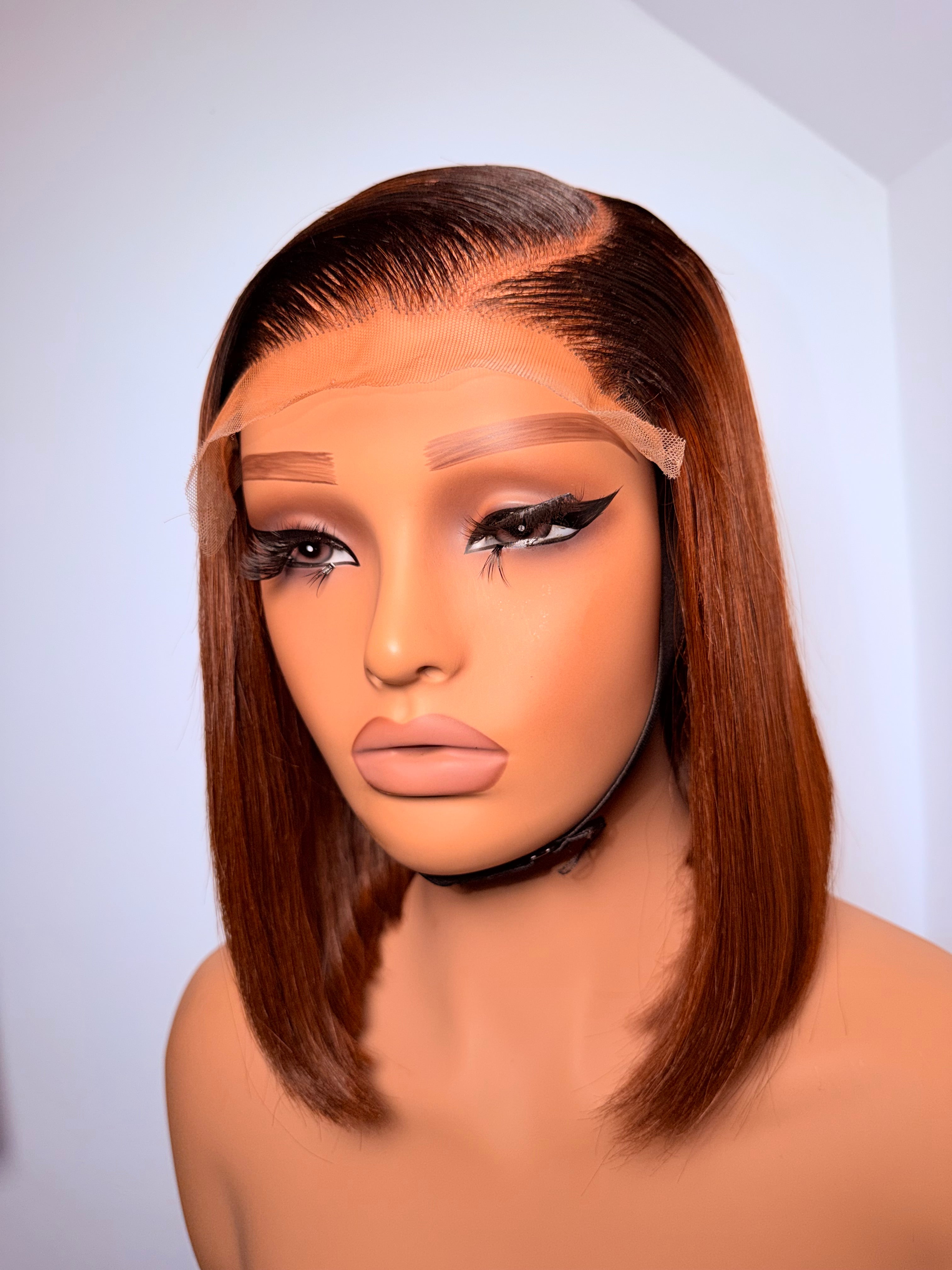 10” 5x5 darkroot chestnut brown bonestraight