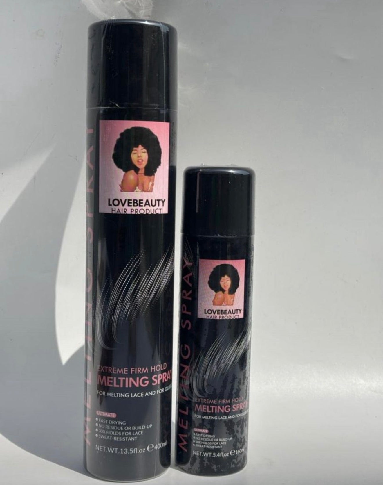 Extreme firm hold melting spray (Lovebeautyproduct) 160ml