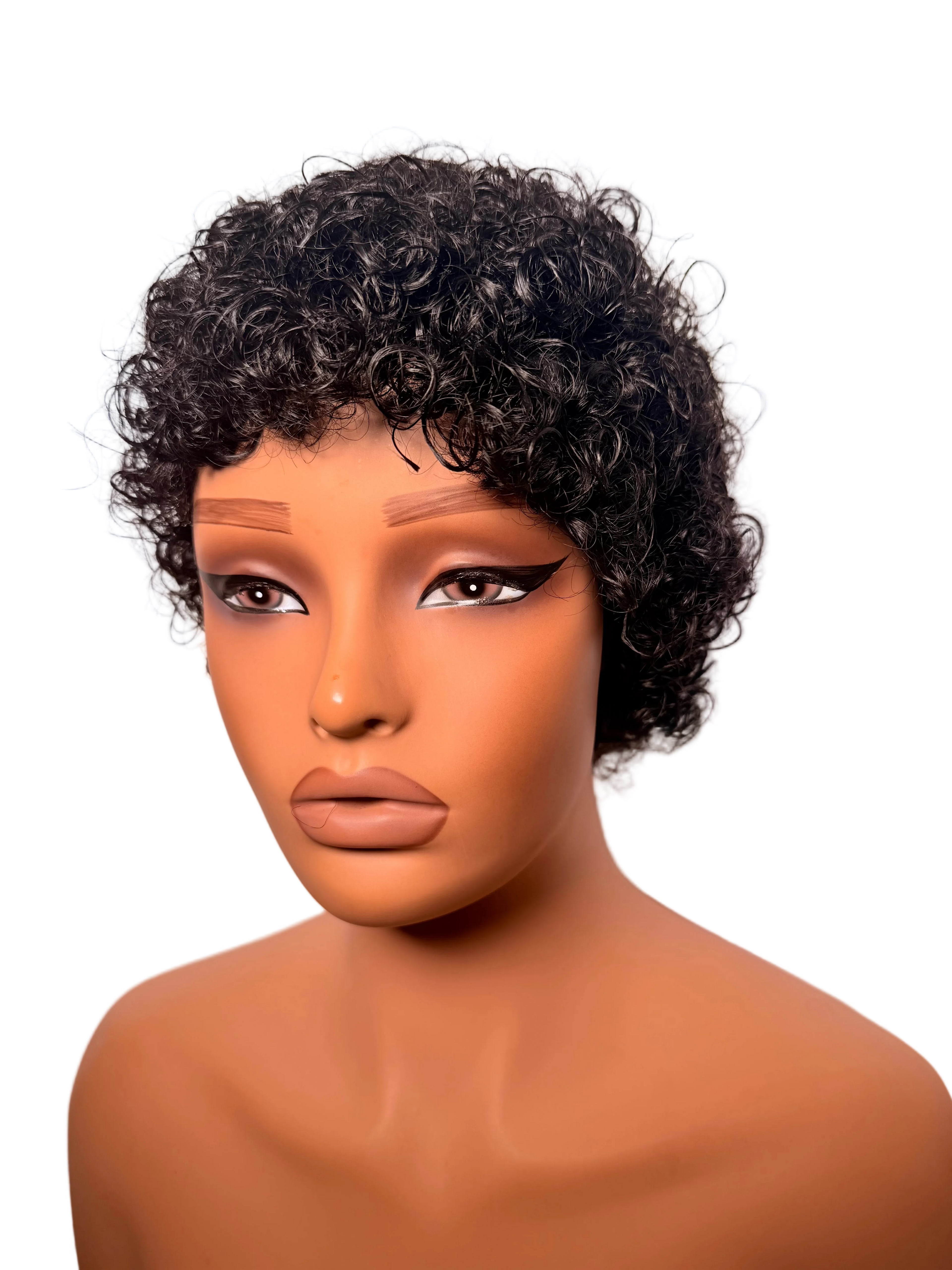 Work unit - skull cap pixie curls (pre-order )