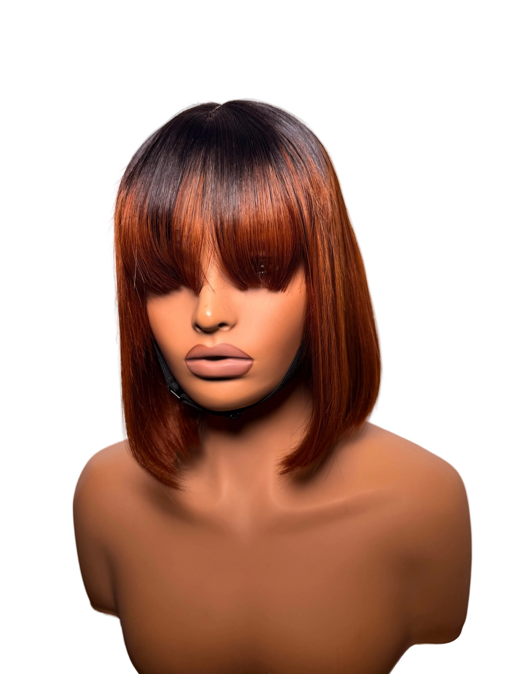 10” fringe ombre bob