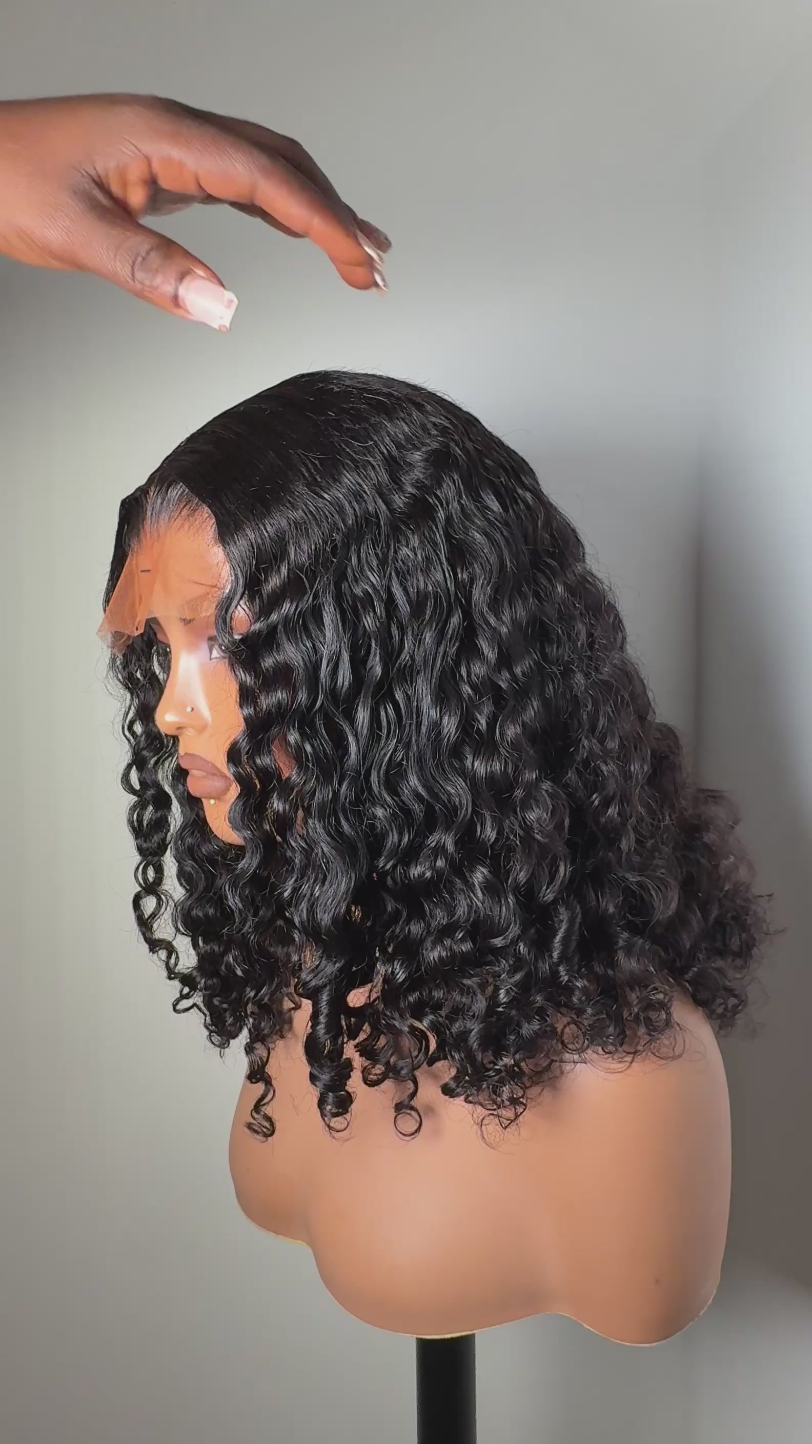 18” 5x5 sdd pixie curls -320g