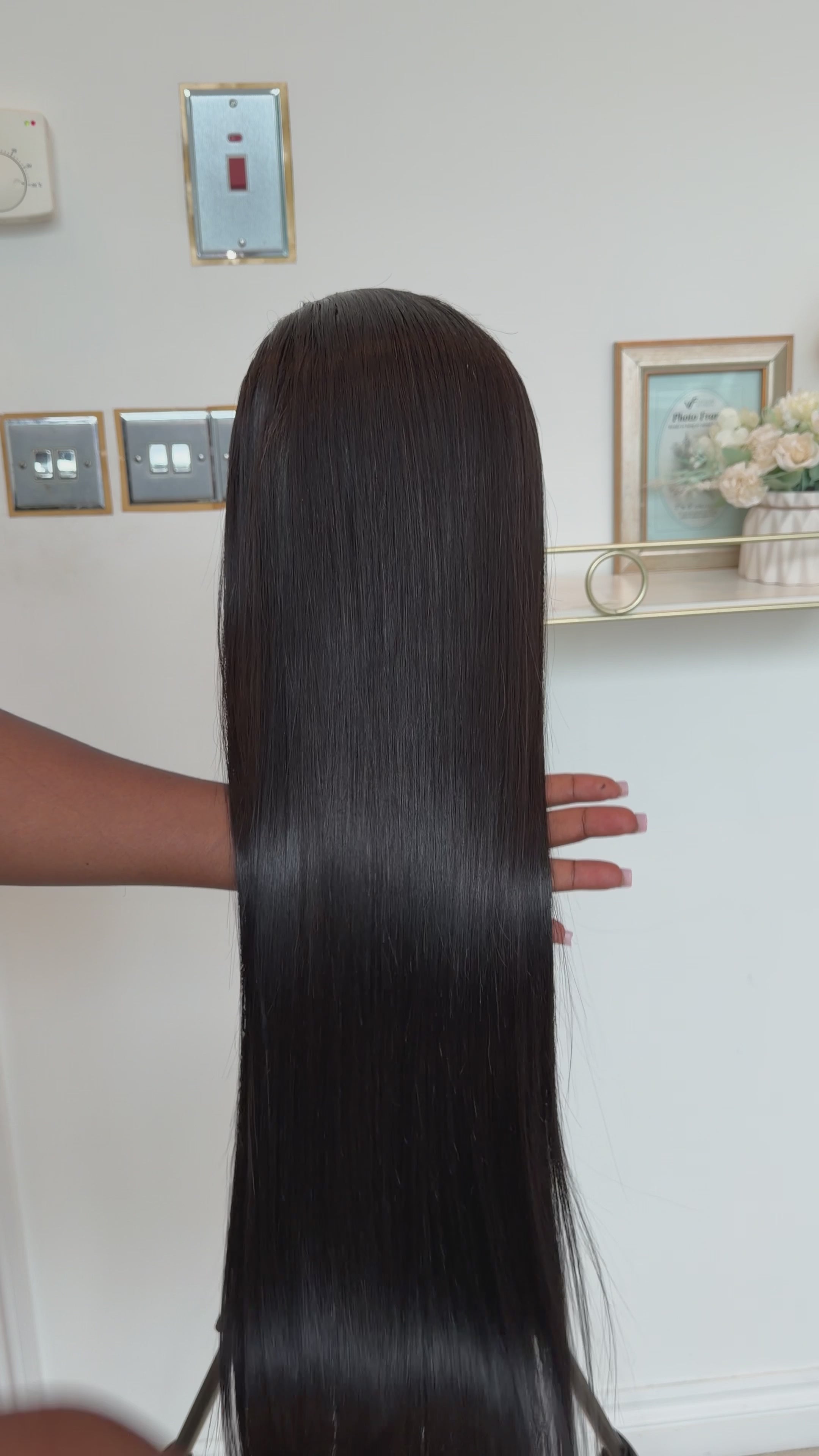 28” 13x6 HD lace luxe bonestraight-300g